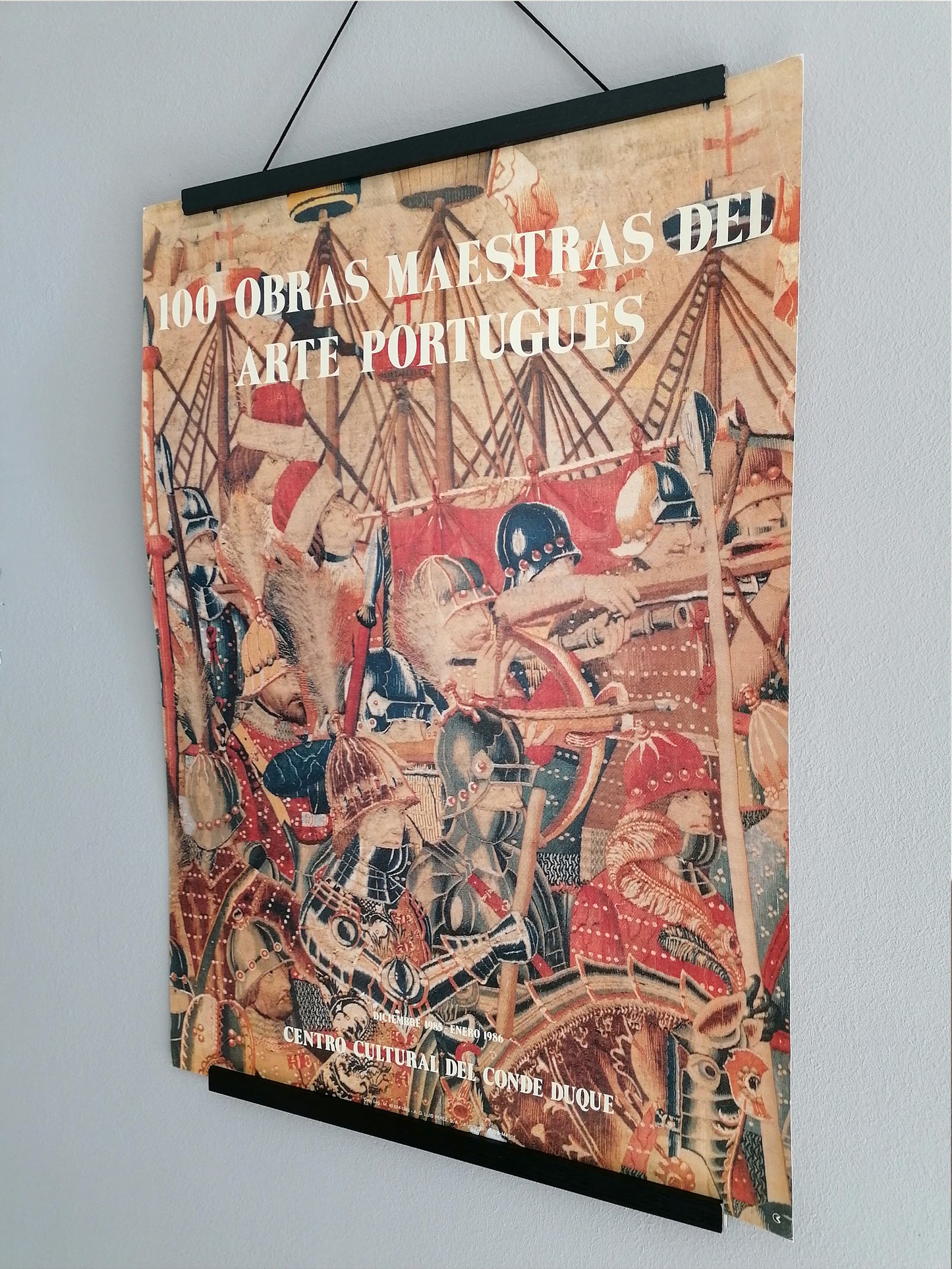 1986 "100 Obras Maestras Arte Portugués" Exhibition Poster