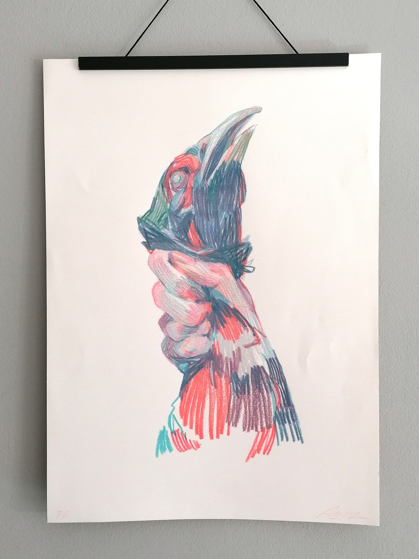 Death of Beauty Art Print Signed by ARYZ