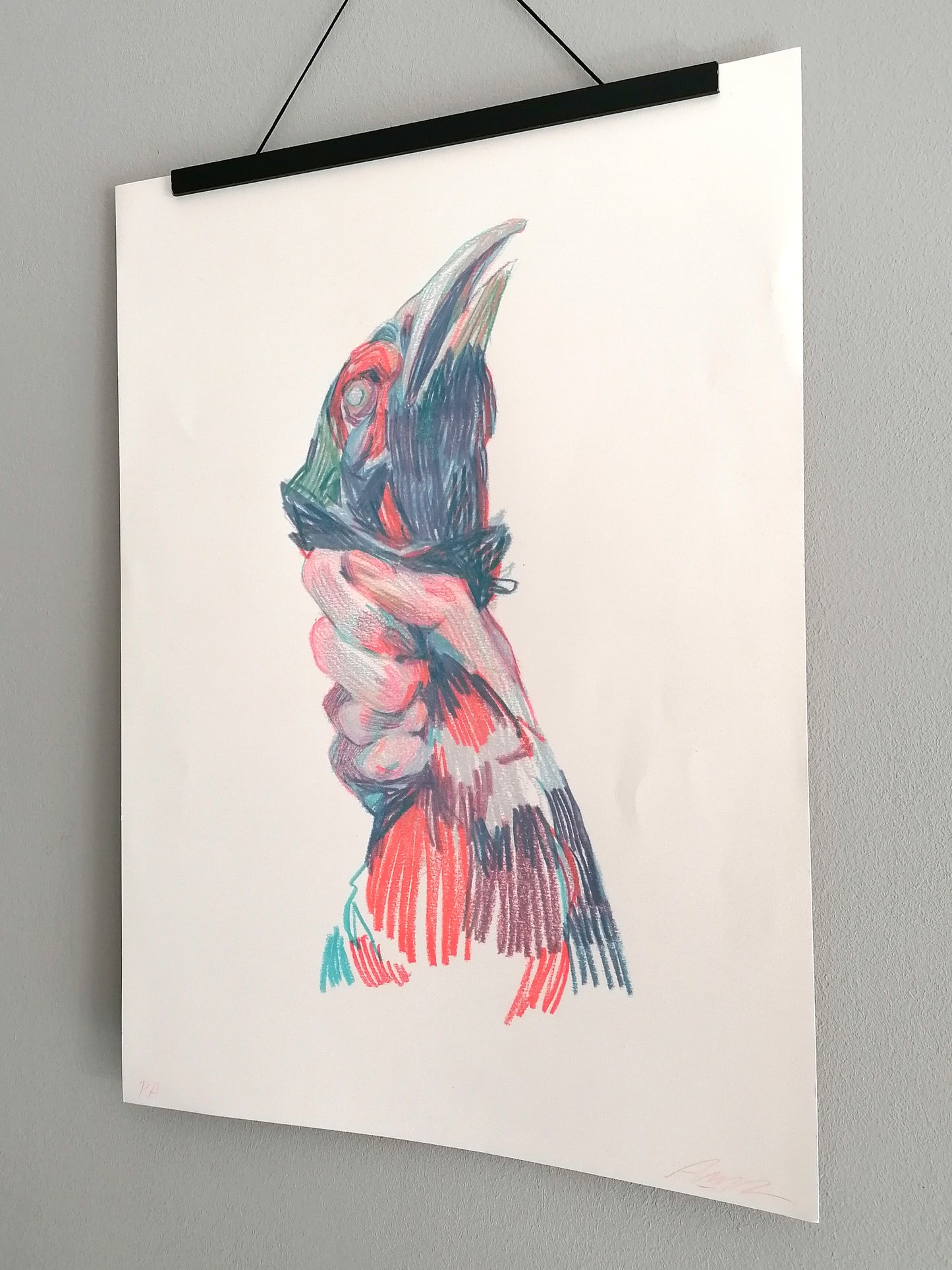Death of Beauty Art Print Signed by ARYZ
