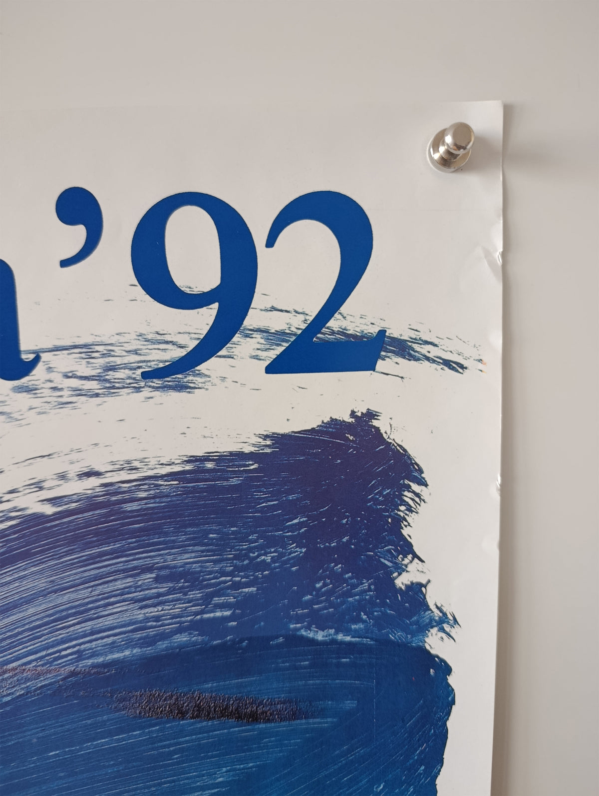 Olympic Poster Barcelona 92 by Saura Torrente low low