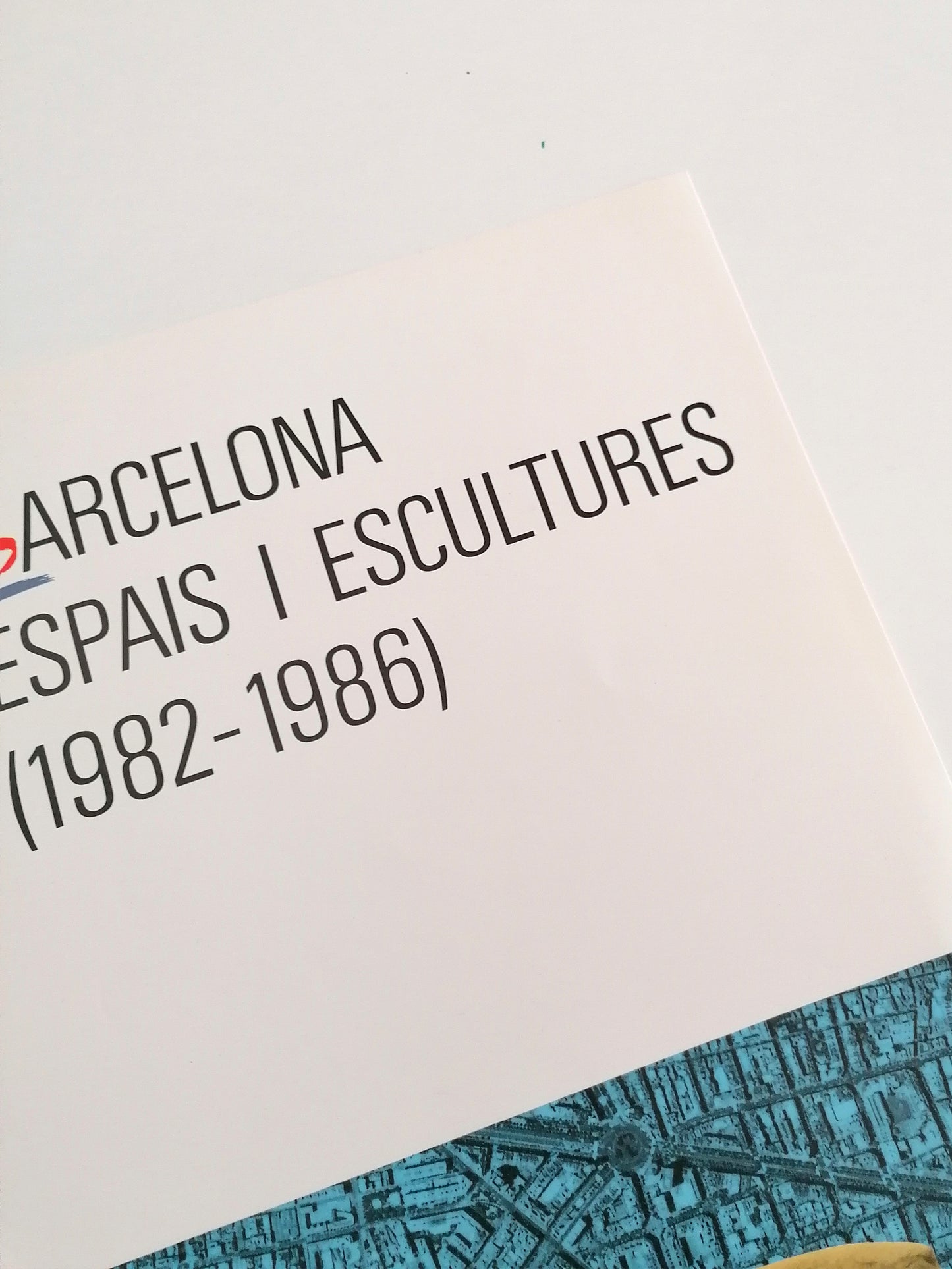 1987 Barcelona Sculptures Large Poster Exhibition