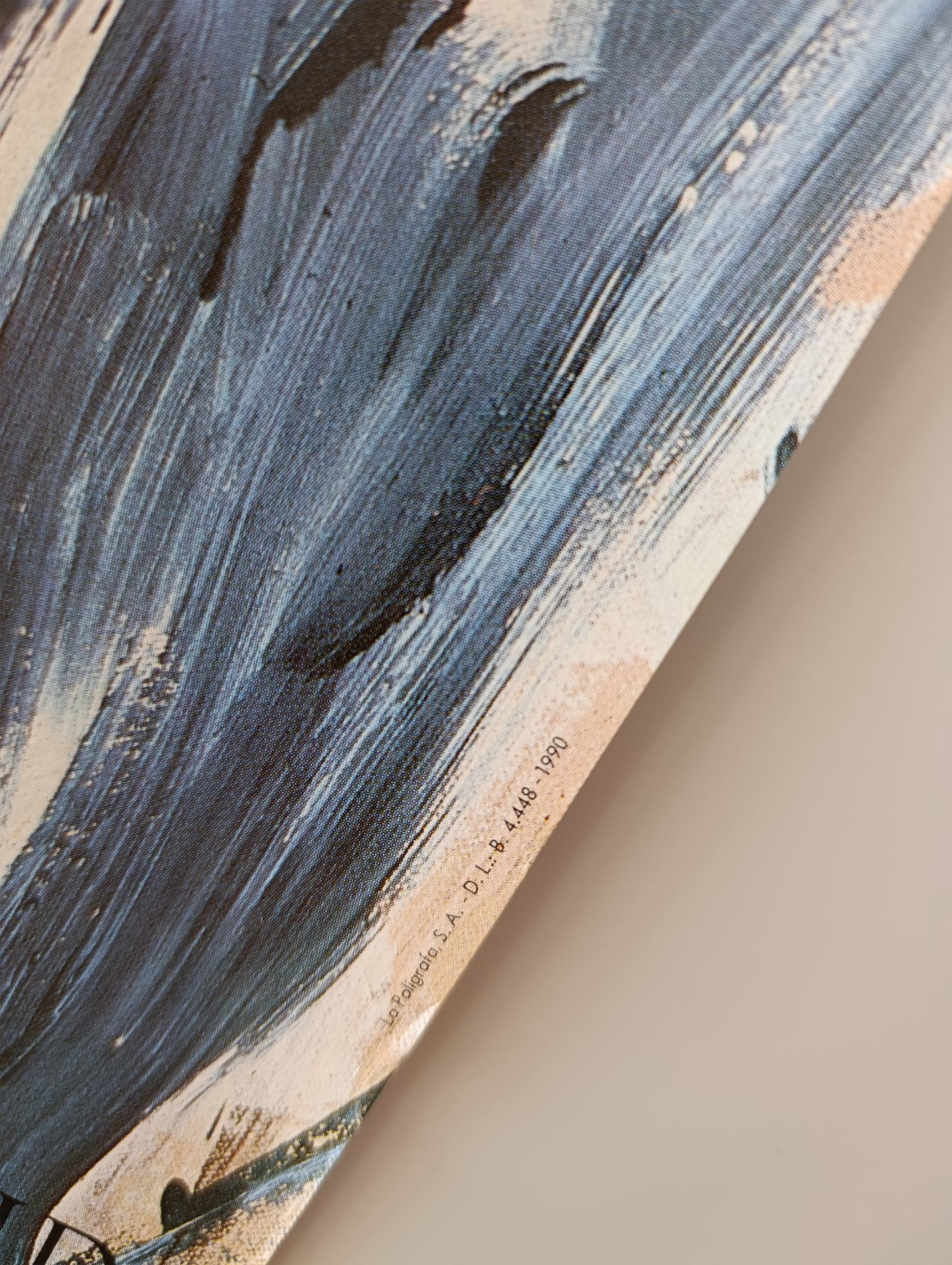 1990 Georg Baselitz Exhibition Poster from Madrid