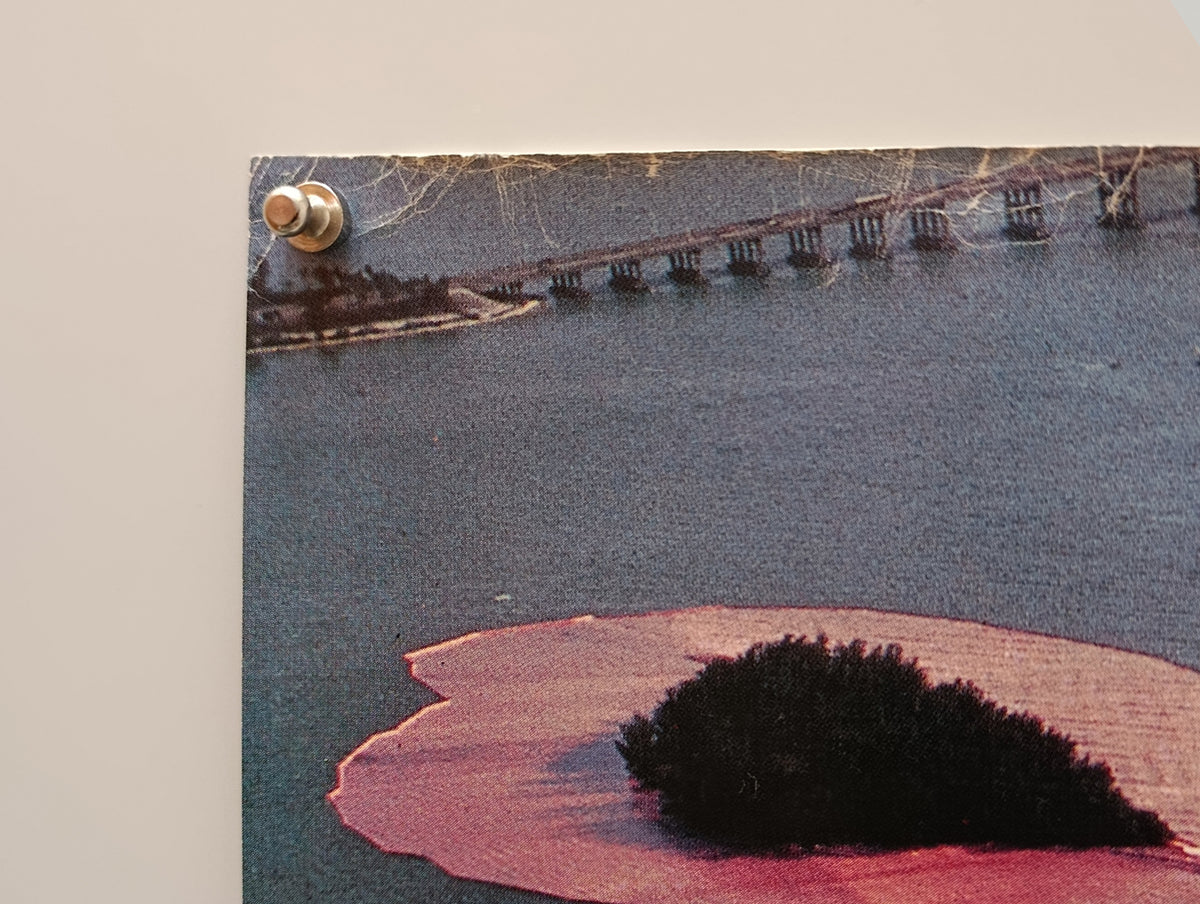 1986 Christo Surrounded Islands Barcelona Exhibition Large Poster