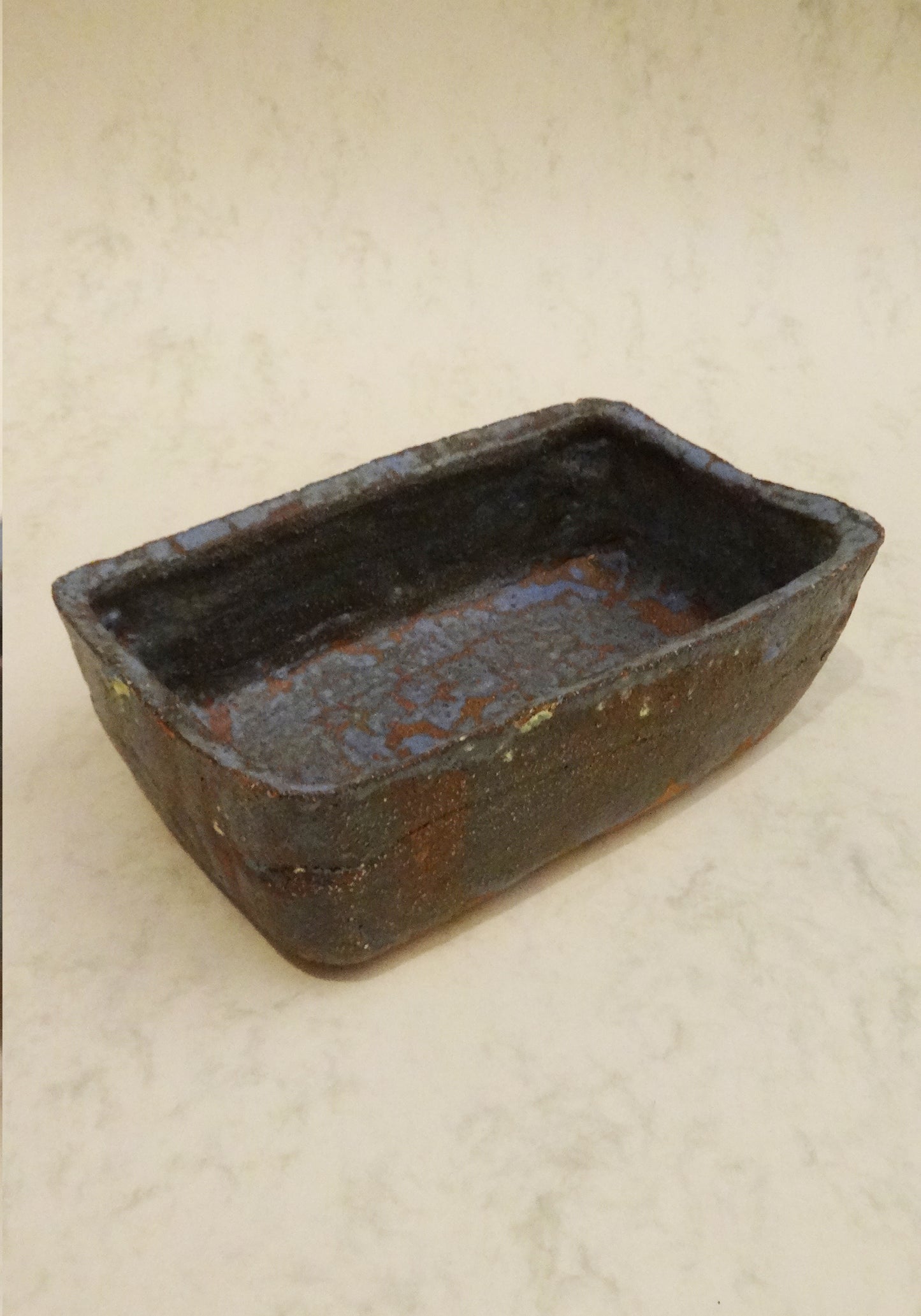 Wabi Sabi Pottery Ceramic Tray Unique Piece
