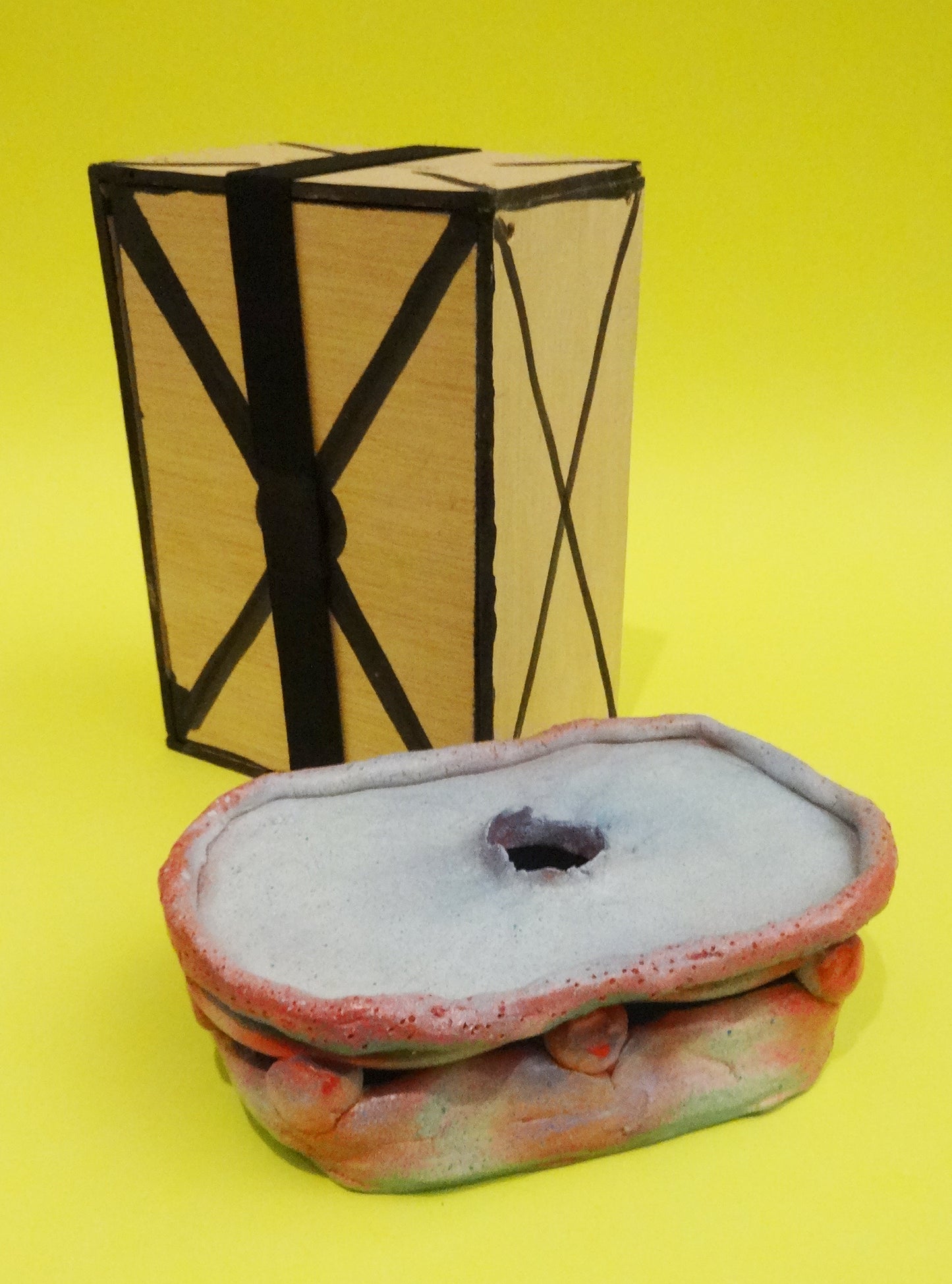Maximalist Ceramic Tray Unique Piece