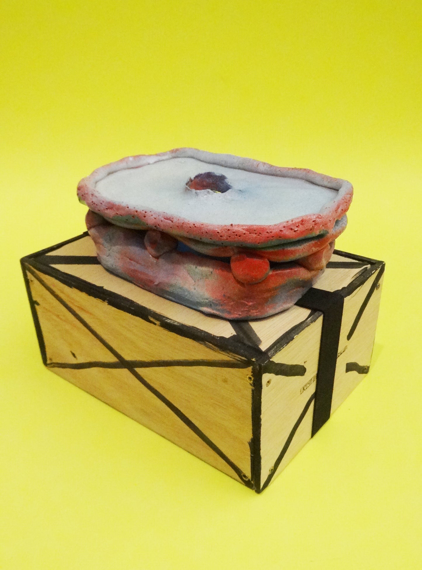 Maximalist Ceramic Tray Unique Piece