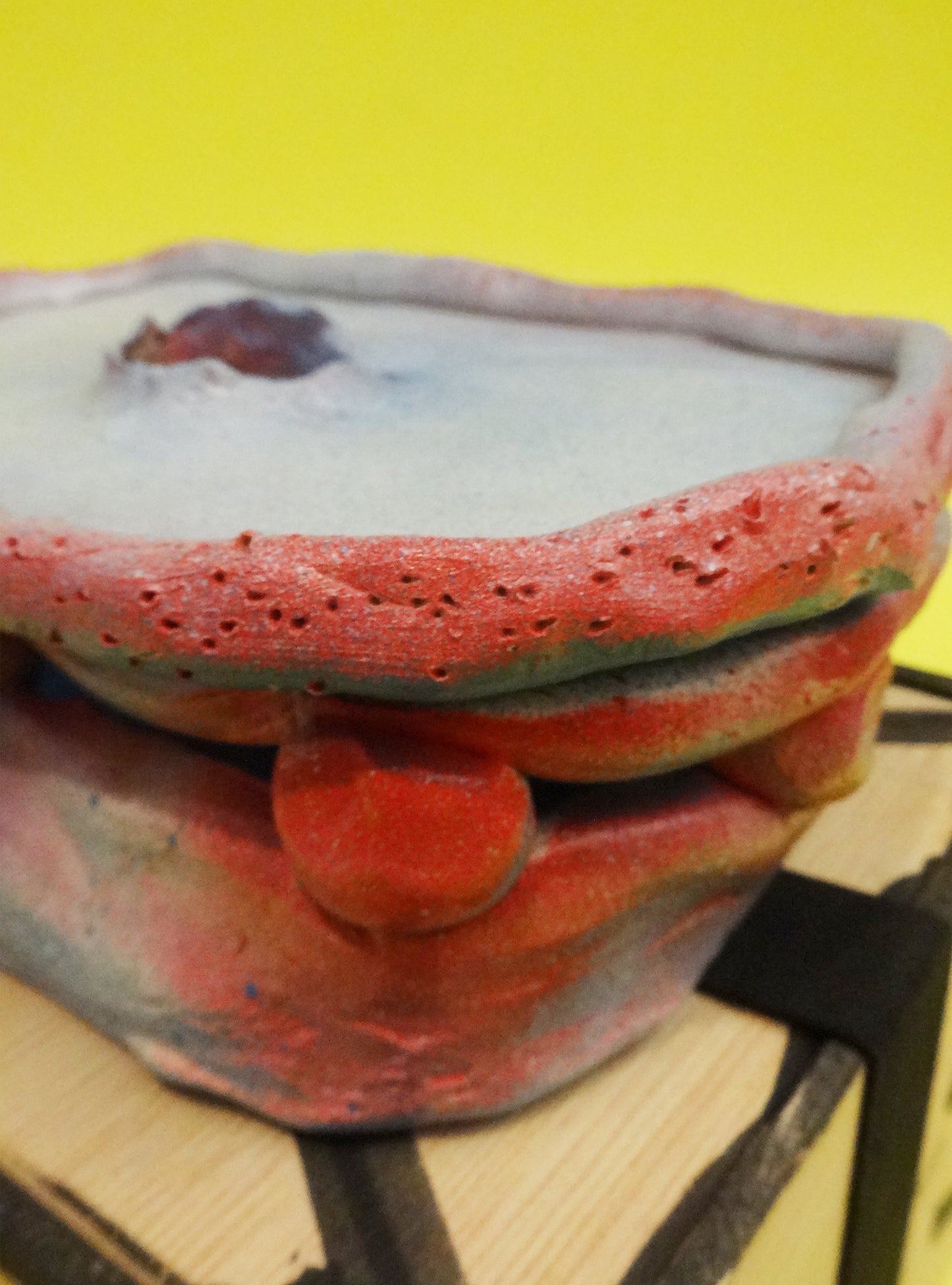 Maximalist Ceramic Tray Unique Piece