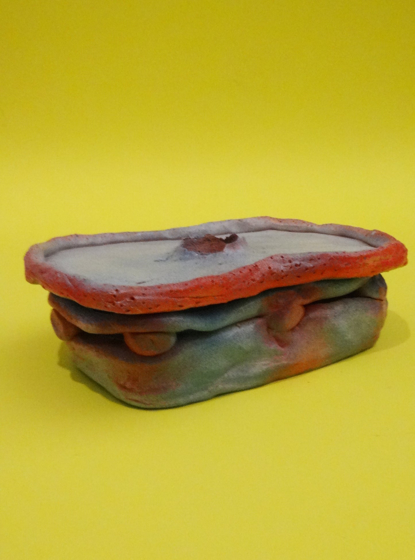 Maximalist Ceramic Tray Unique Piece