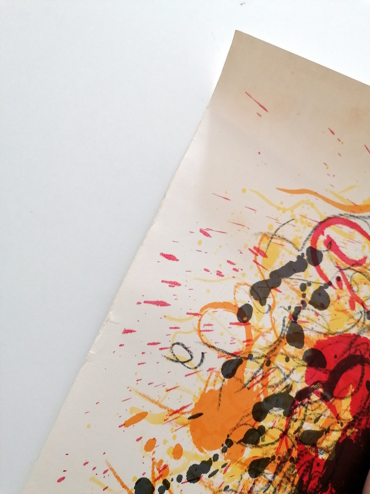 1987 Original Large Poster Barcelona Book Fair
