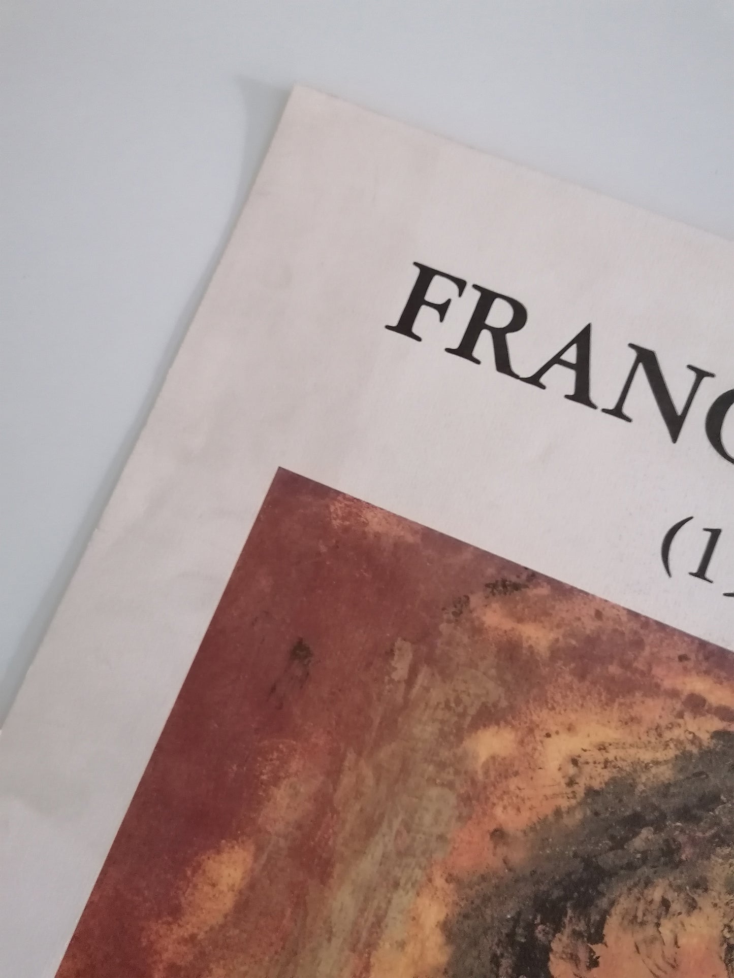 1990 Franco Arias Exhibition Poster Women Portrait