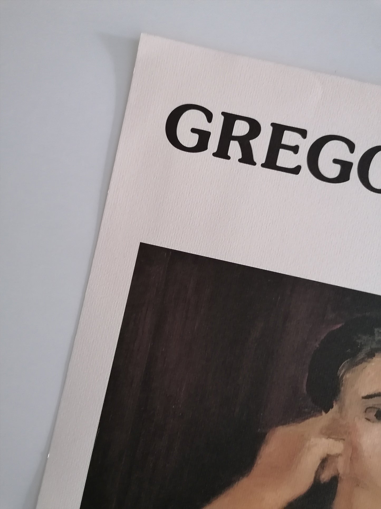 1989 Gregorio Olmo Exhibition Poster Women Portrait
