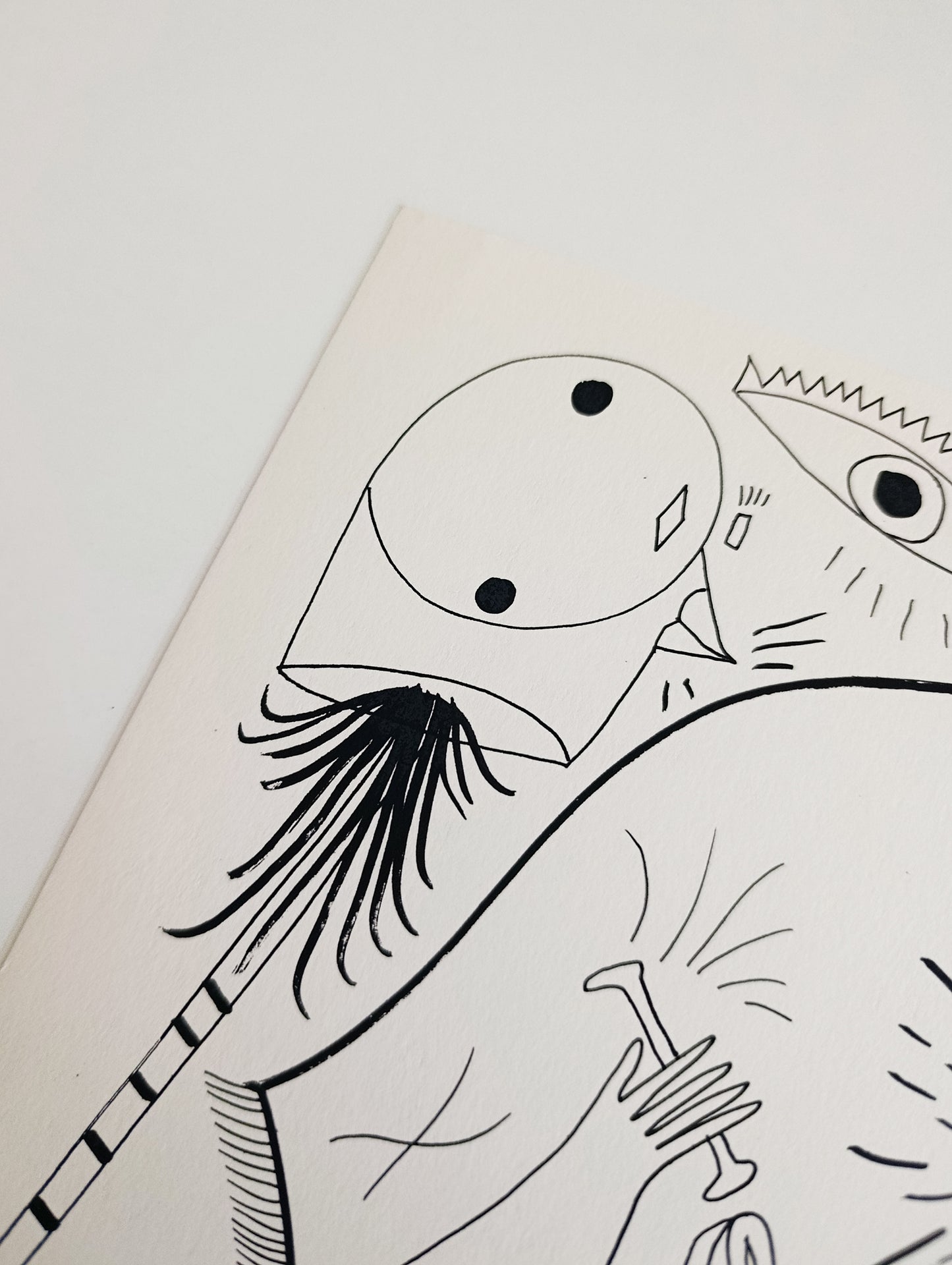 2020 Jaime Hayón "Sit to Discover" Printing Proof from FAD Edition Print
