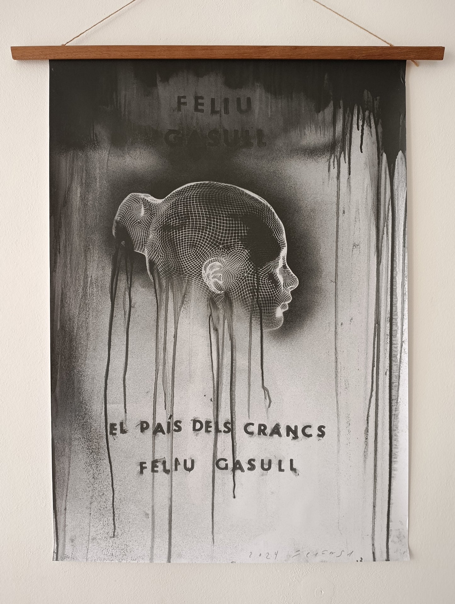 Jaume Plensa Large Poster Commissioned Graphic Work