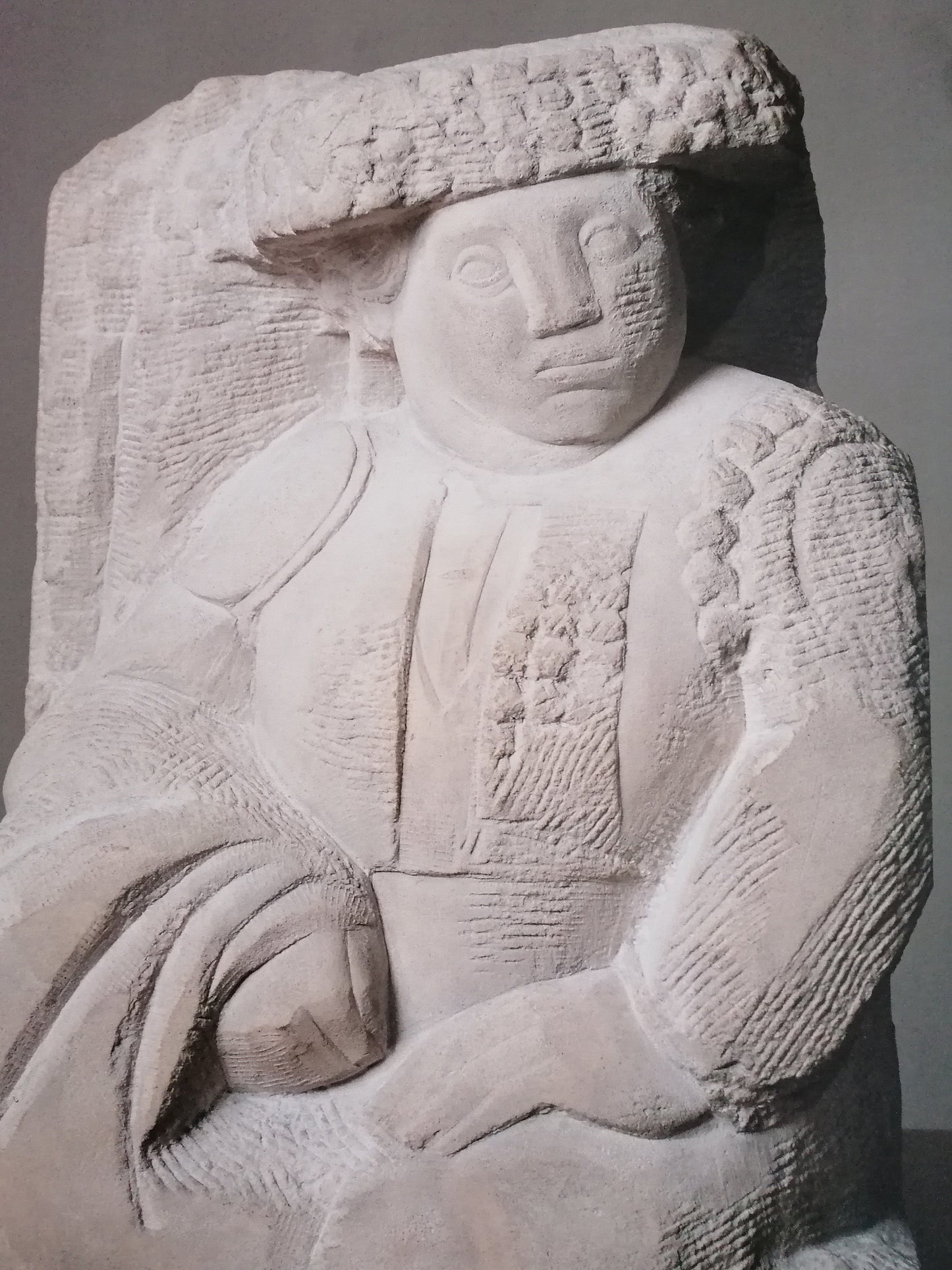 1997 Manolo Hugué Matador Sculpture Exhibition Print