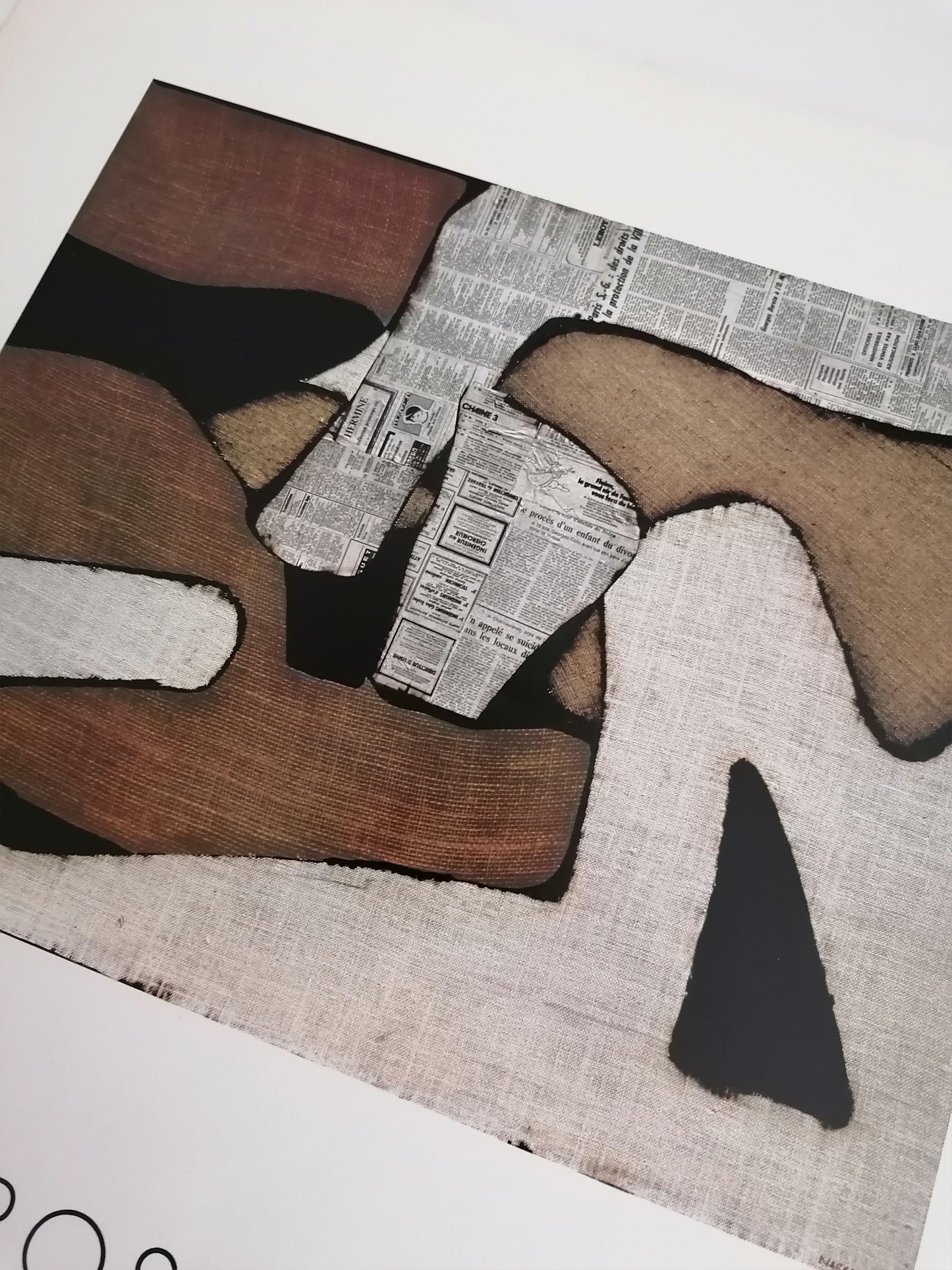 1976 Marca Relli Barcelona Exhibition Poster