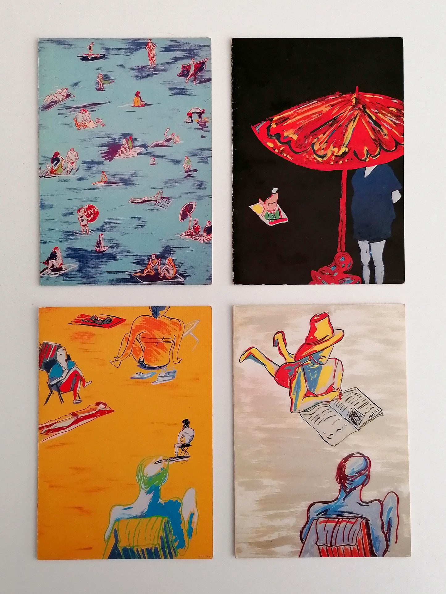 1983 Javier Mariscal Original Postcards Collection