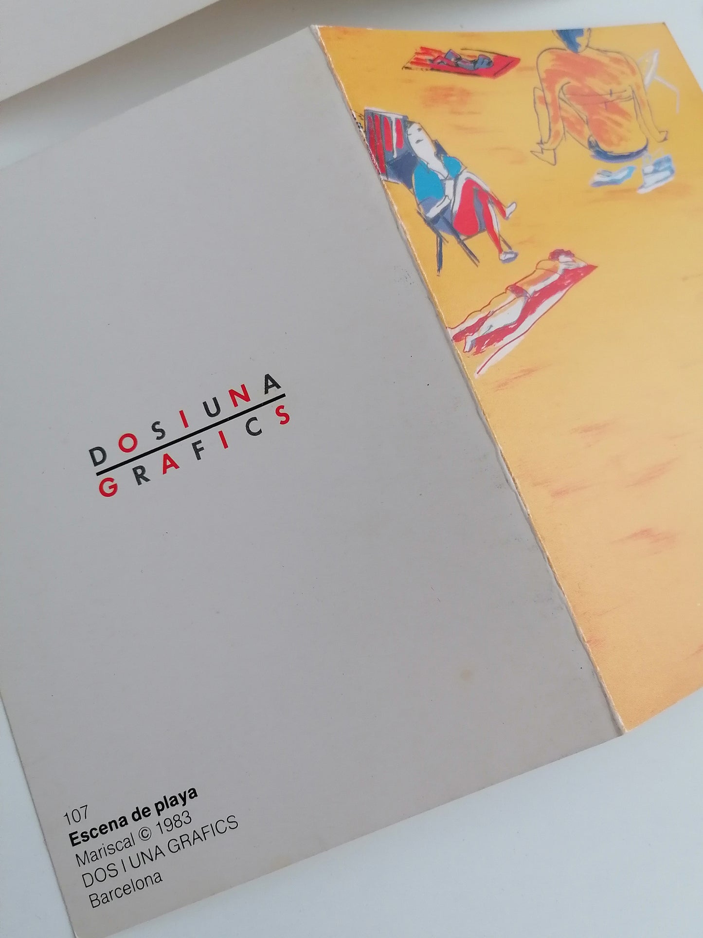 1983 Javier Mariscal Original Postcards Collection