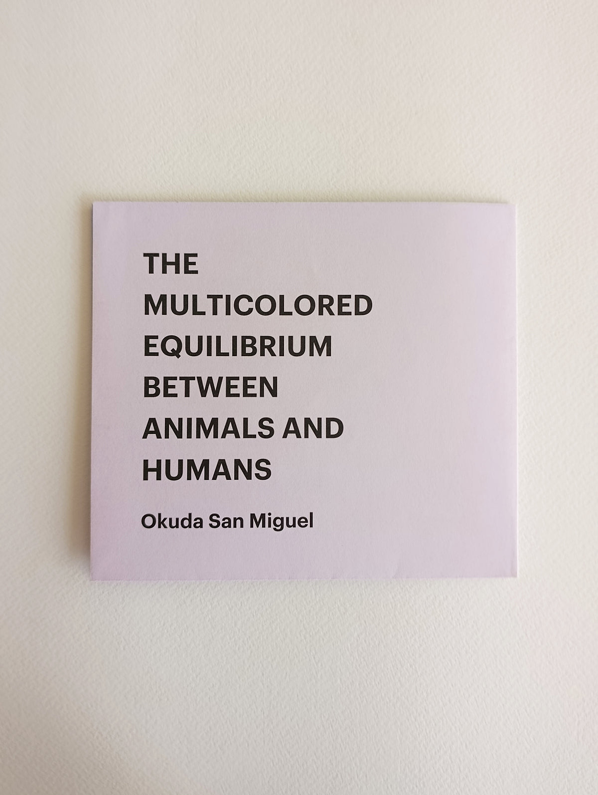 2018 Okuda San Miguel Valencia Art Exhibition Brochure