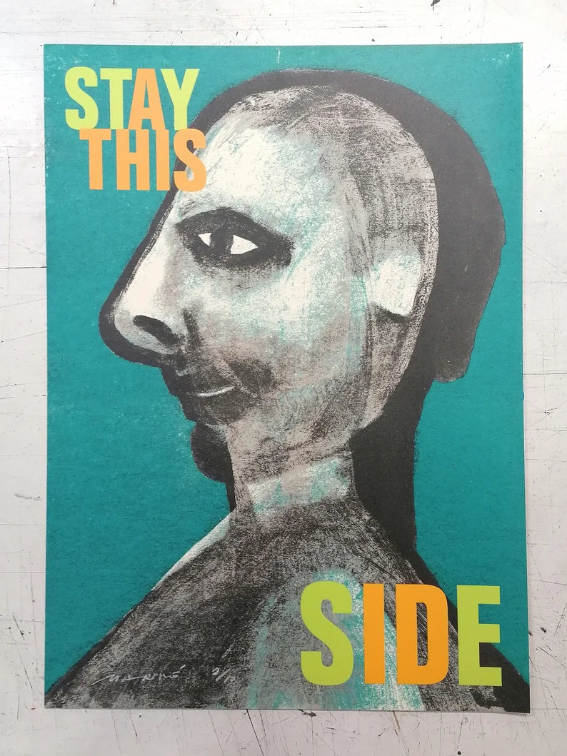 Oscar Mariné Large Signed Art