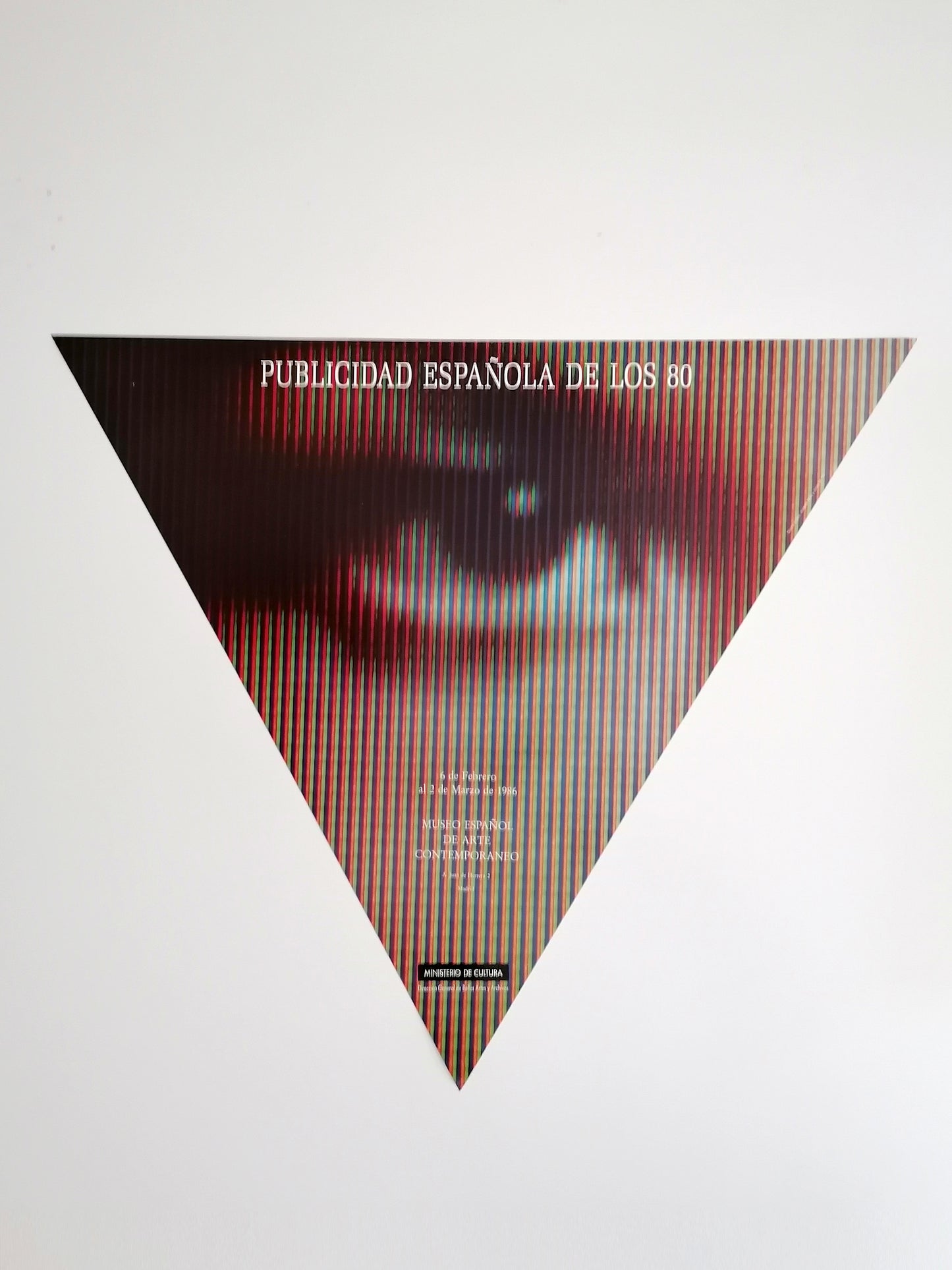 1986 Spanish Advertising in the 80's Poster Exhibition mod B