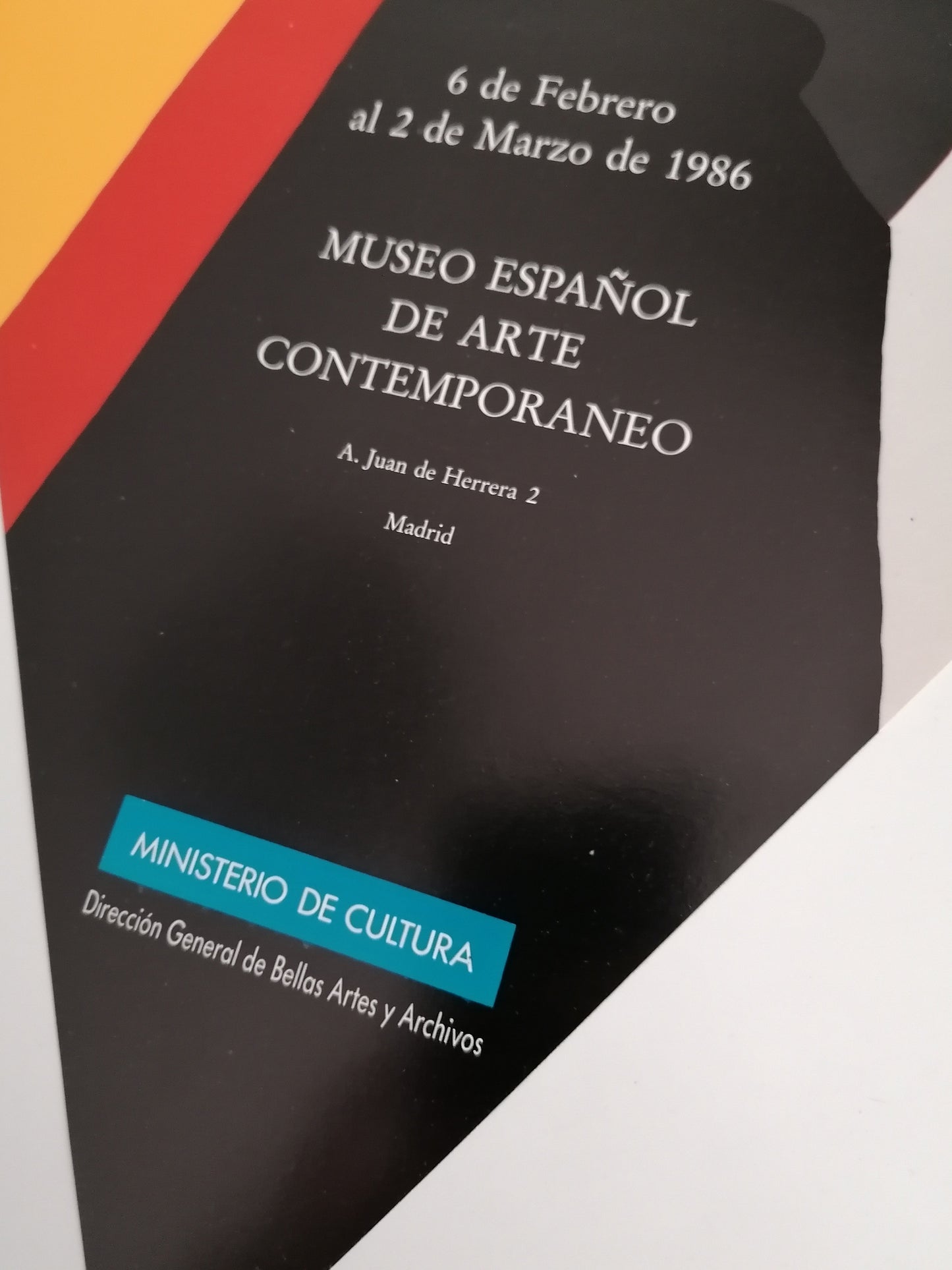 1986 Spanish Advertising in the 80's Poster Exhibition mod A