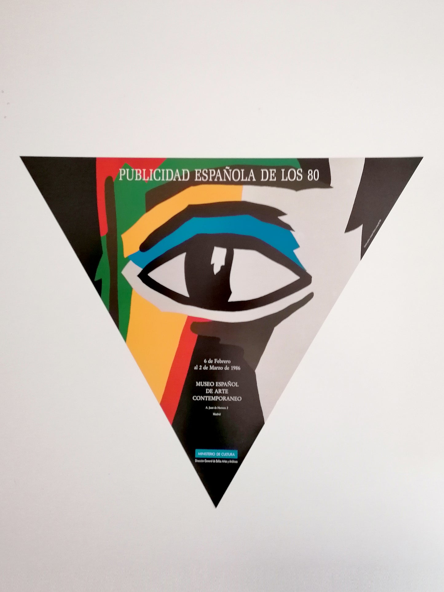1986 Spanish Advertising in the 80's Poster Exhibition mod A