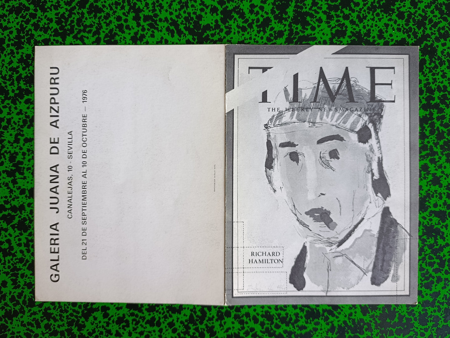 1976 Richard Hamilton at Galería Juana de Aizpuru Sevilla