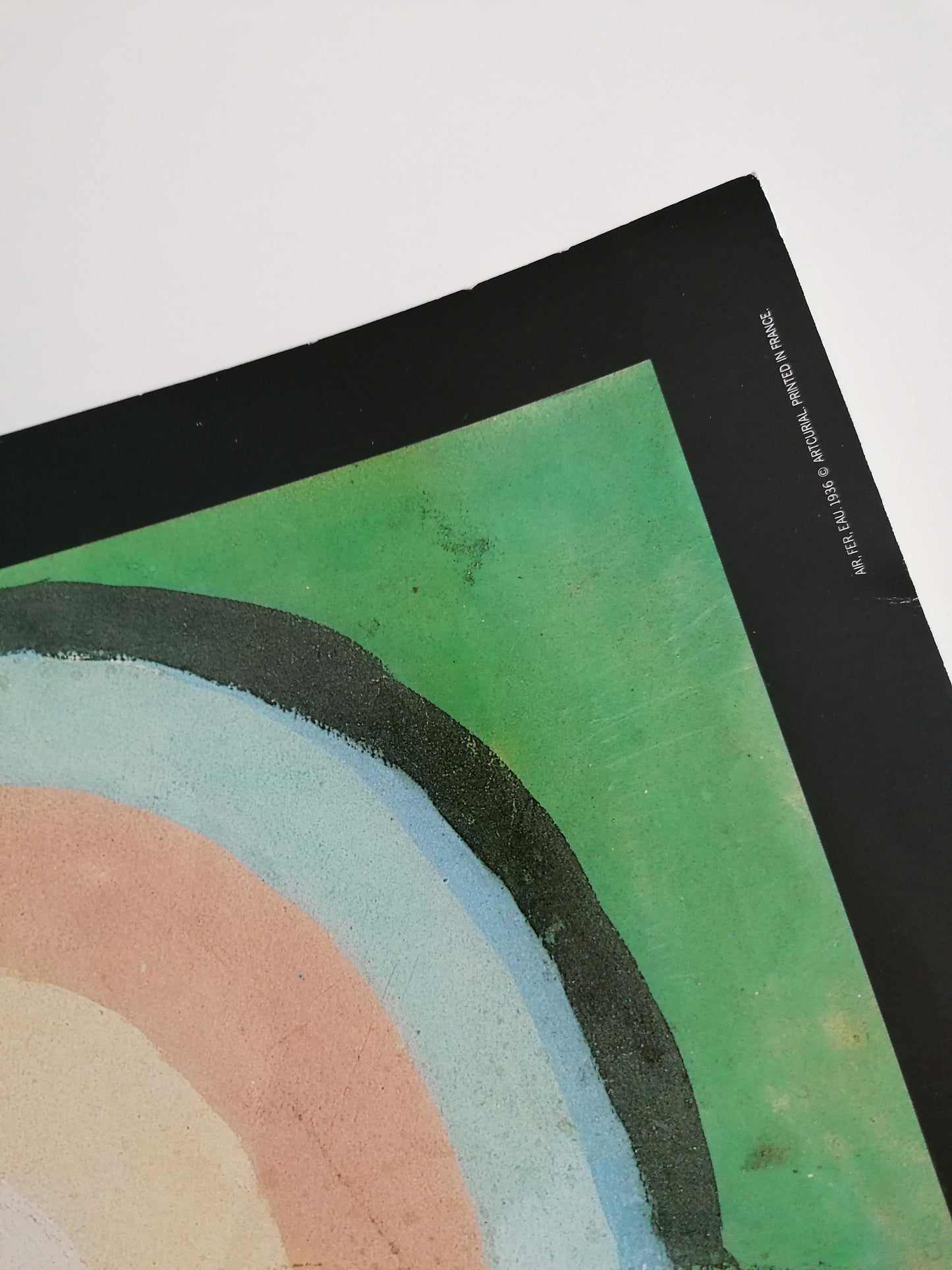 1990s Robert Delaunay Landscape Poster París Exhibition