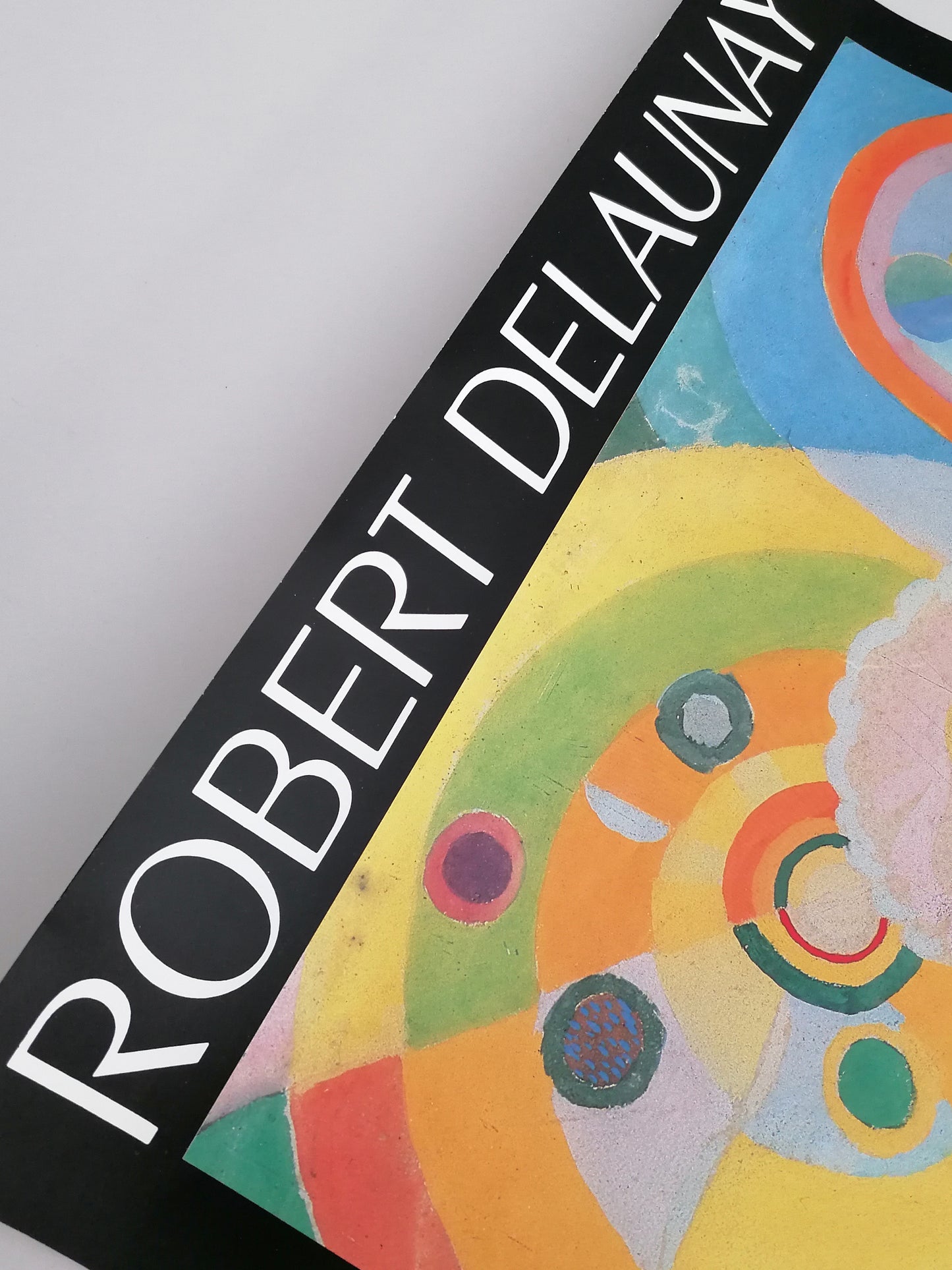 1990s Robert Delaunay Landscape Poster París Exhibition