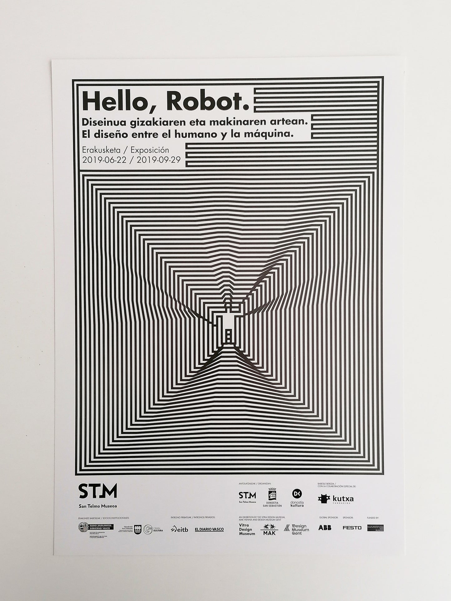 2019 Vitra Design Museum Itinerant Robotics Exhibition Poster