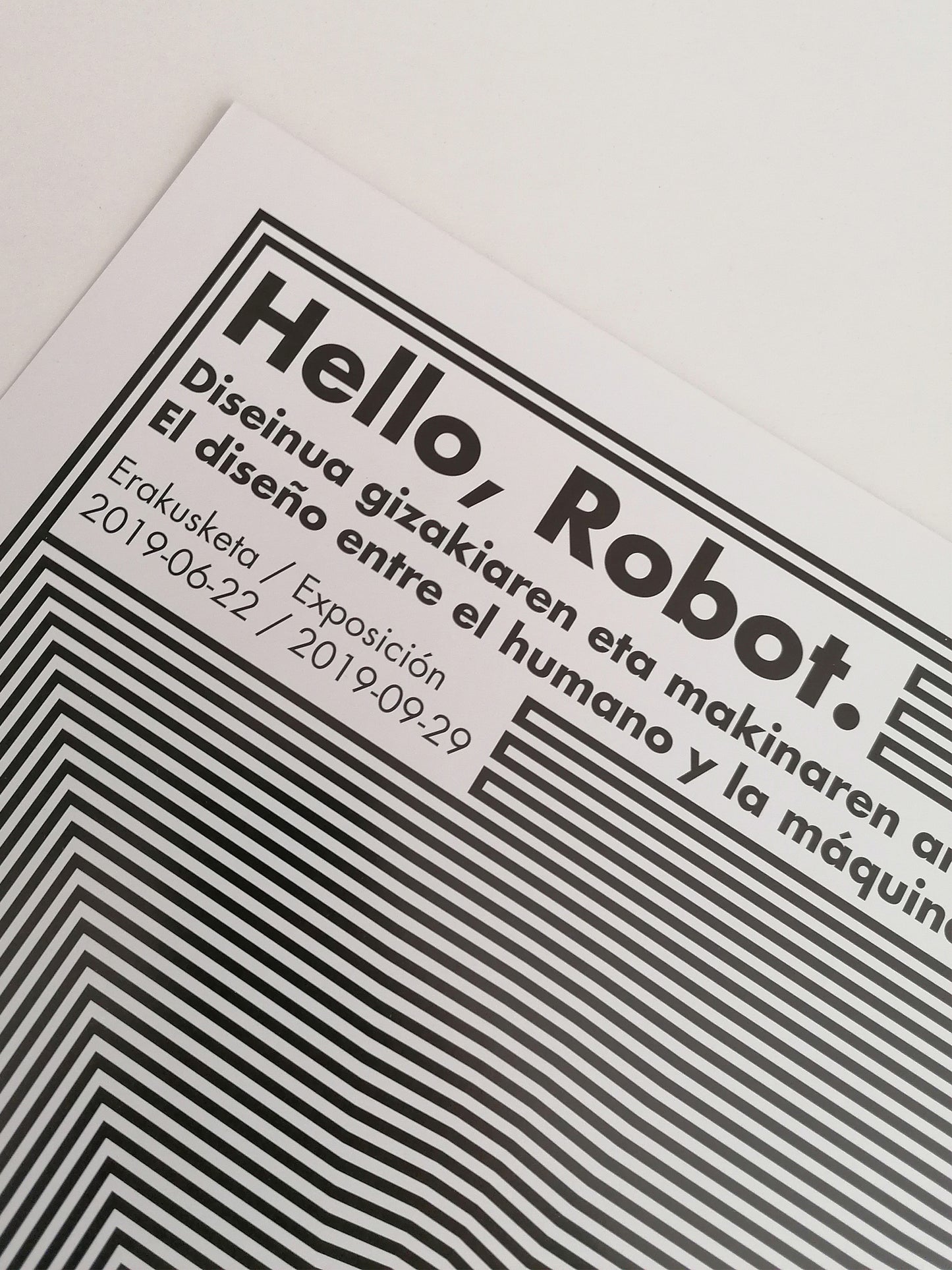 2019 Vitra Design Museum Itinerant Robotics Exhibition Poster