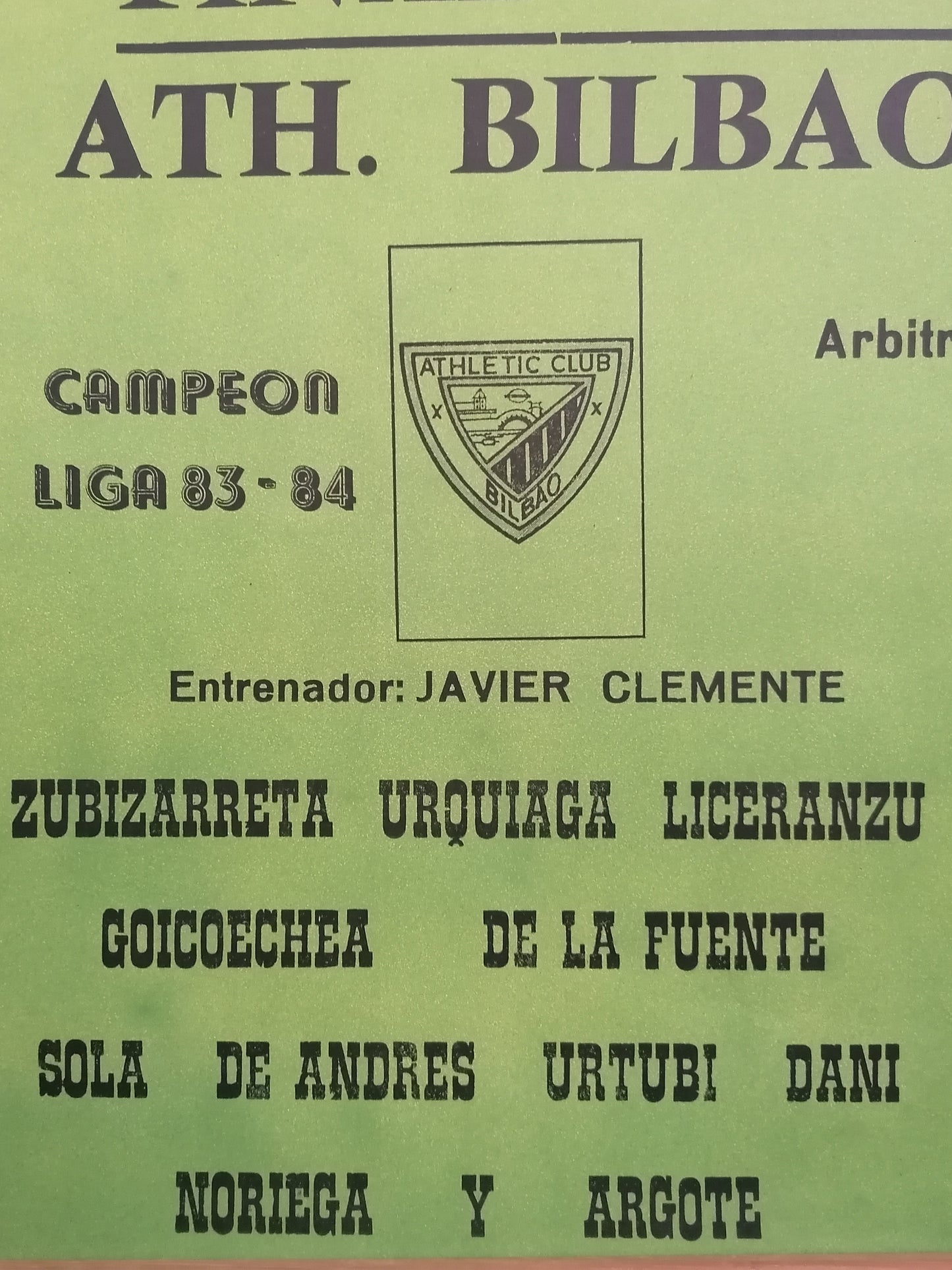 1984 Fc Barcelona Vintage Poster with Maradona History Match
