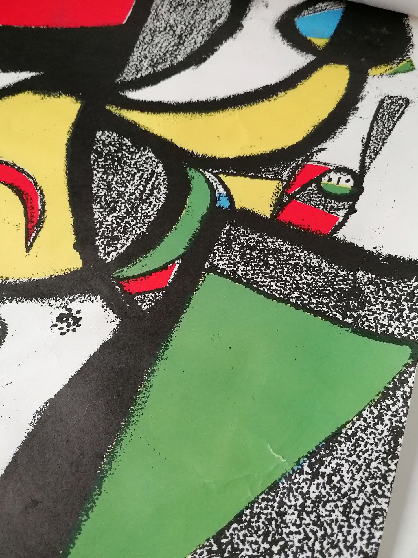 1982 World Cup Poster by Joan Miró