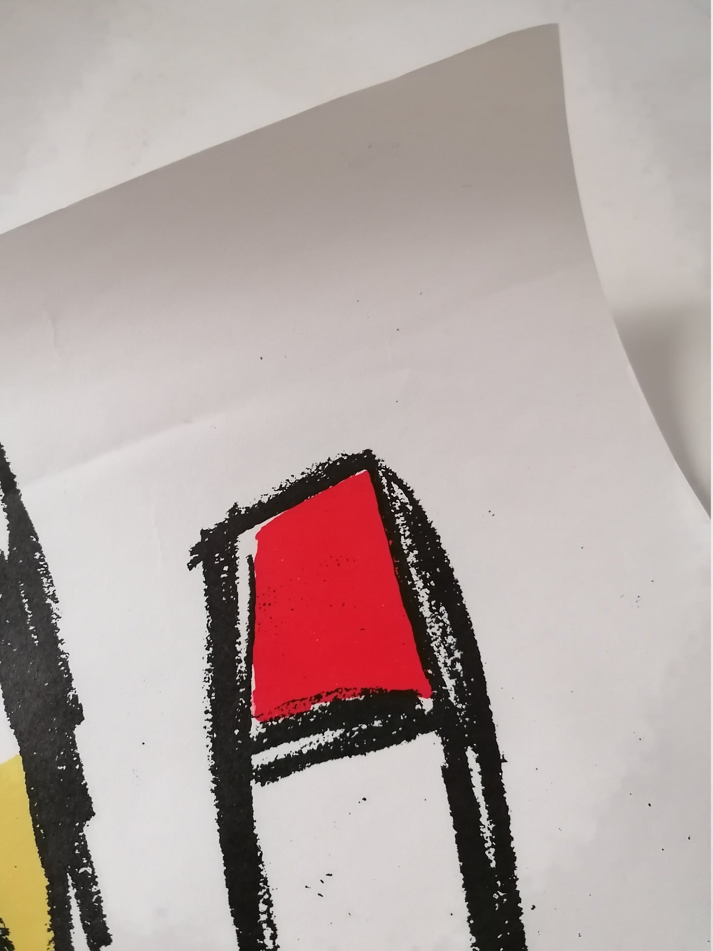 1982 World Cup Poster by Joan Miró