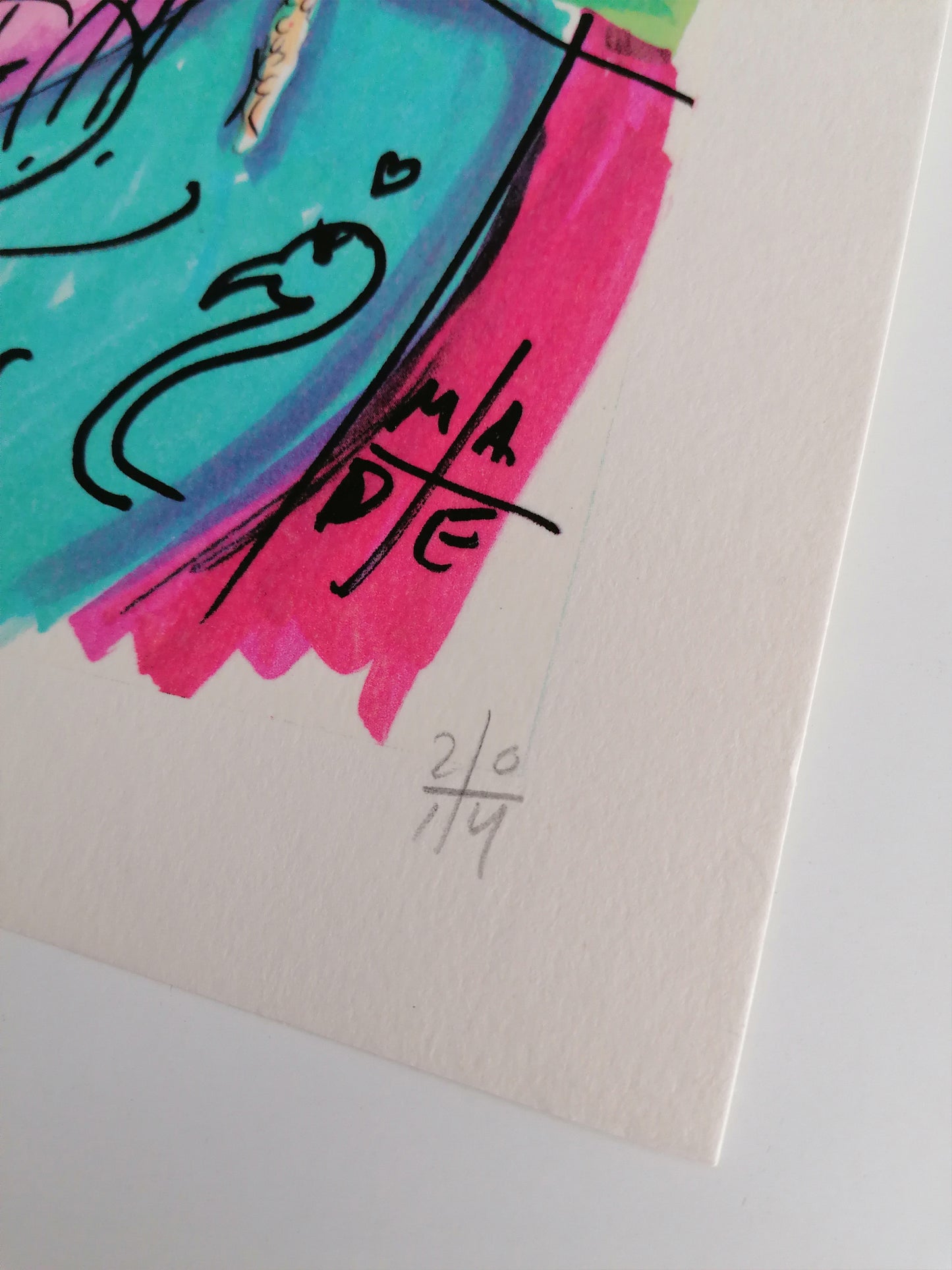 "Divine" by Roberta Marrero Hand Signed Art