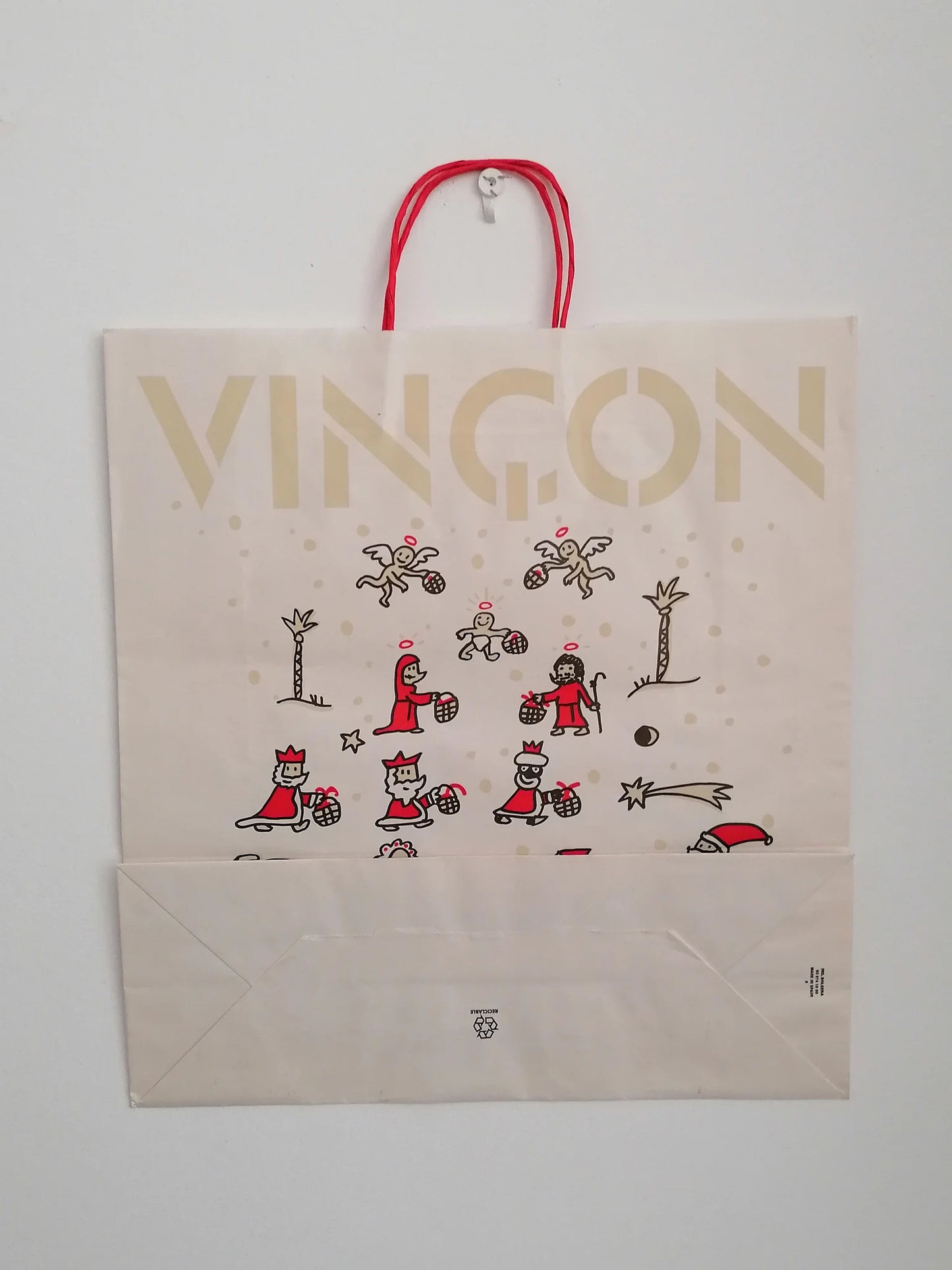 1998 Vinçon Large Shopping Bag by Javier Mariscal
