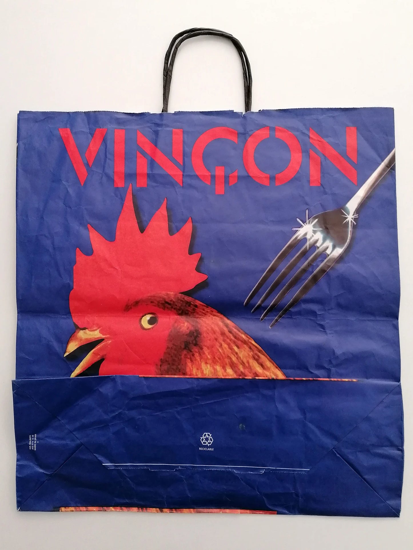 1994 Vinçon Shopping Bag "Gallo" by Pati Nuñez