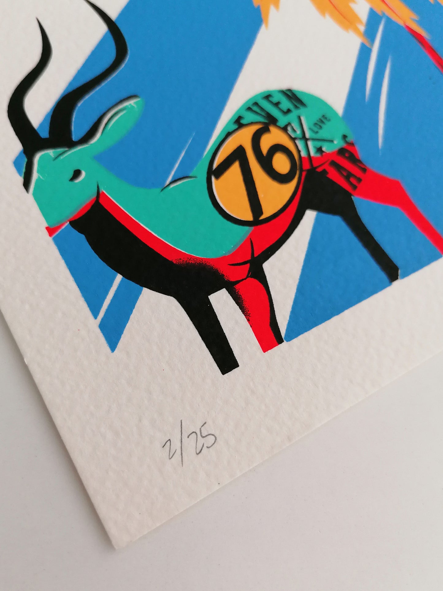 Jorge Arévalo Limited Edition Motorcycle Art 4/4