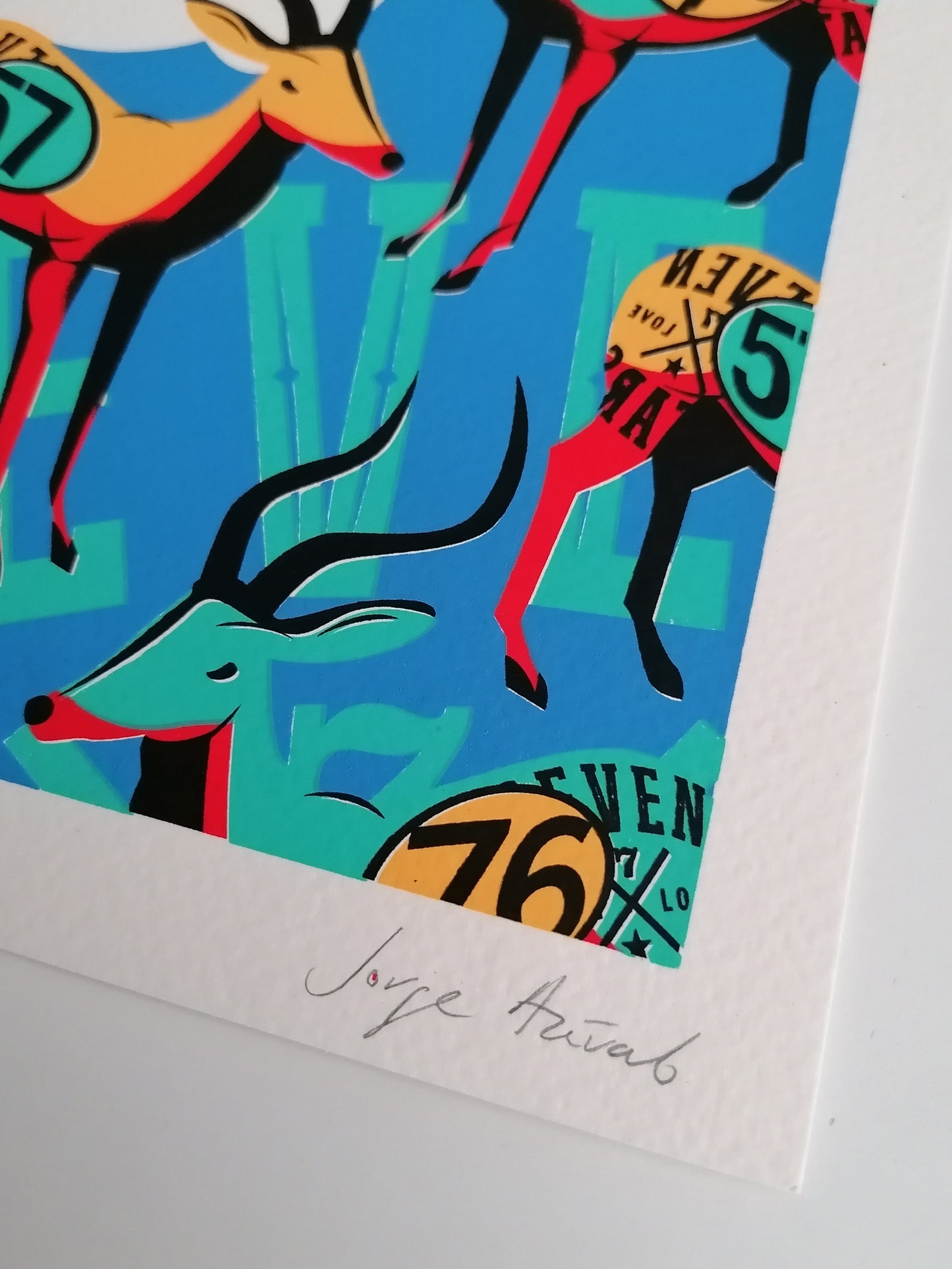 Jorge Arévalo Limited Edition Motorcycle Art 4/4