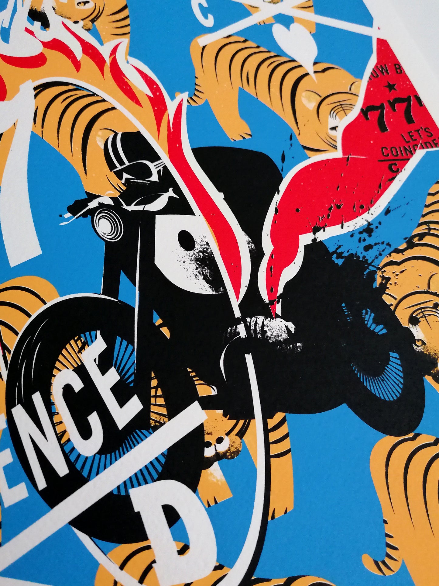 Jorge Arévalo Limited Edition Motorcycle Art 1/4
