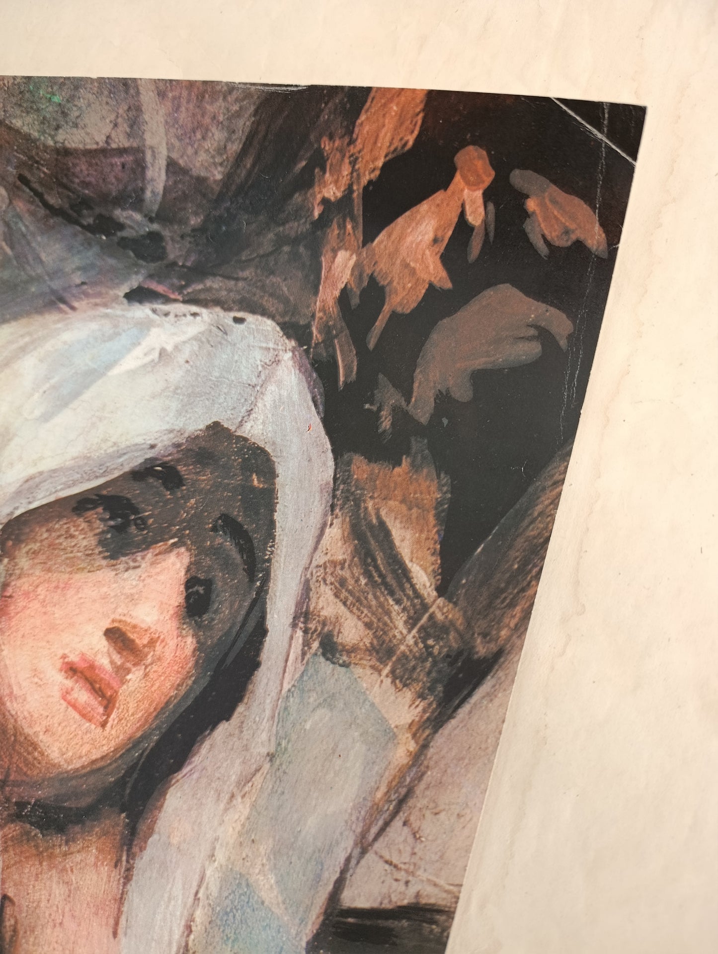 1959 Spain Travel Poster Mid Century Decor Goya Art
