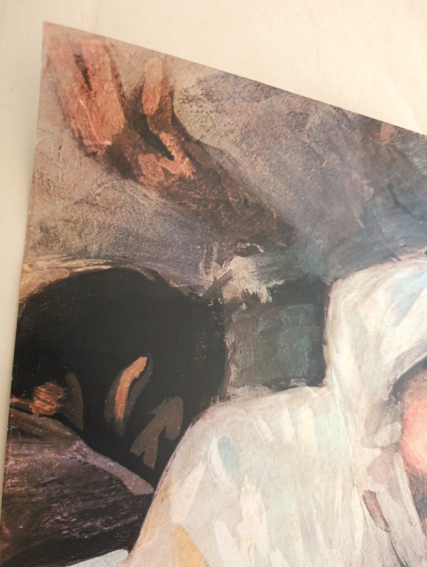 1959 Spain Travel Poster Mid Century Decor Goya Art