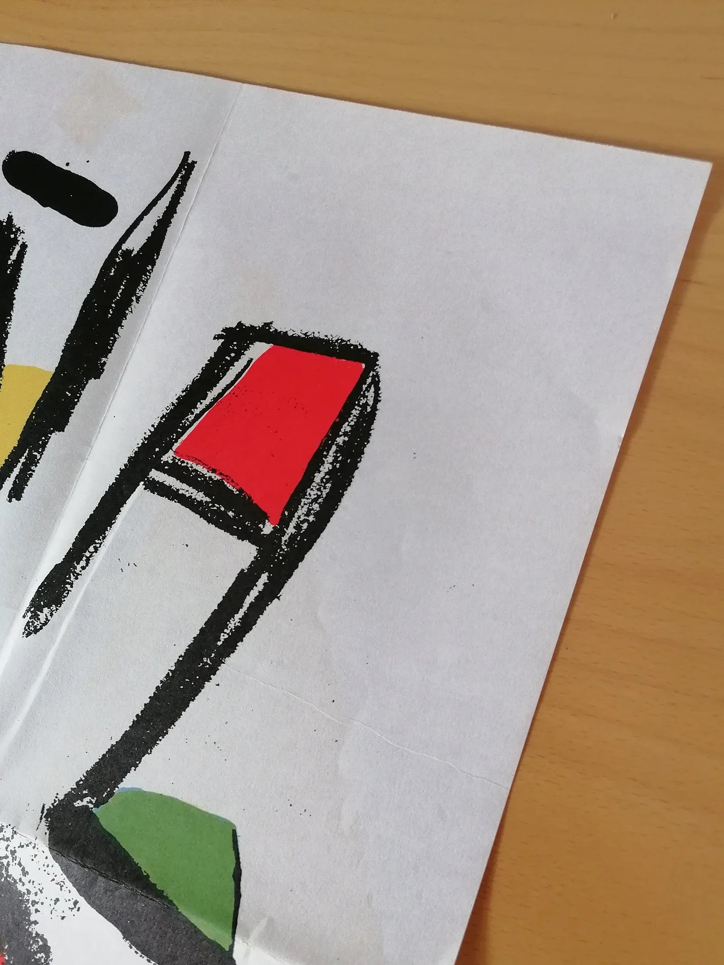 1982 World Cup Poster by Joan Miró