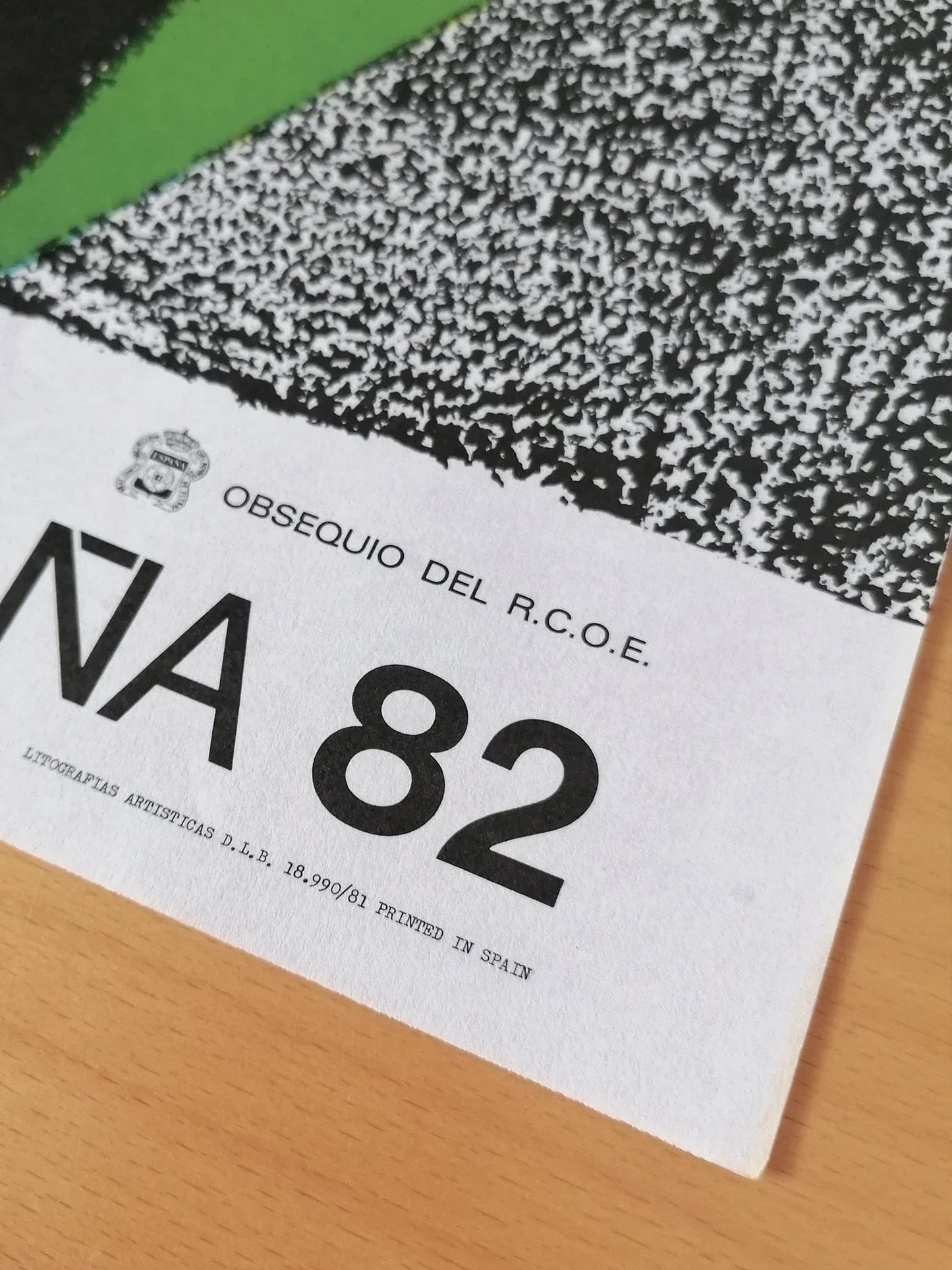 1982 World Cup Poster by Joan Miró