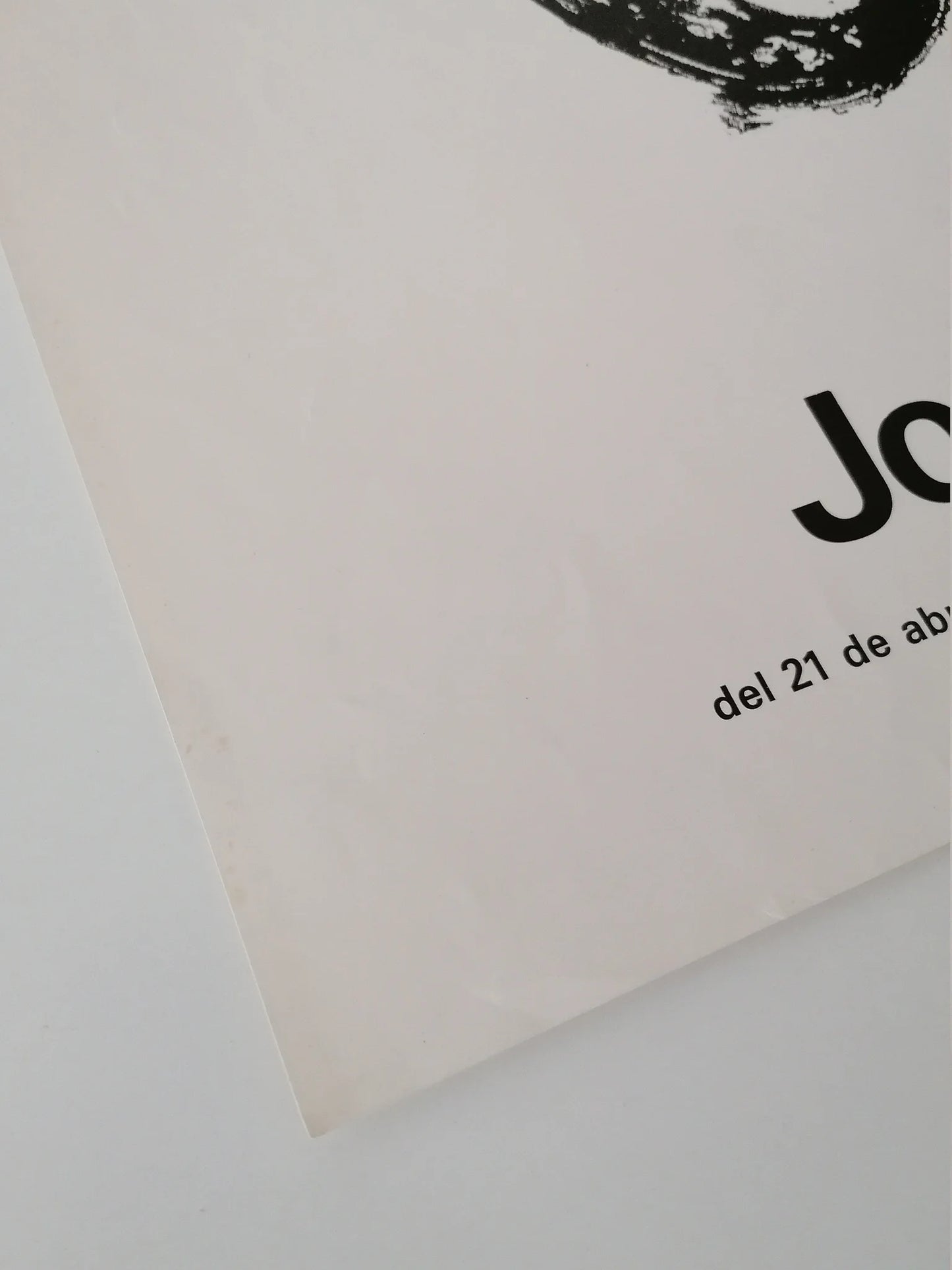 1988 José María Sicilia Exhibition Poster