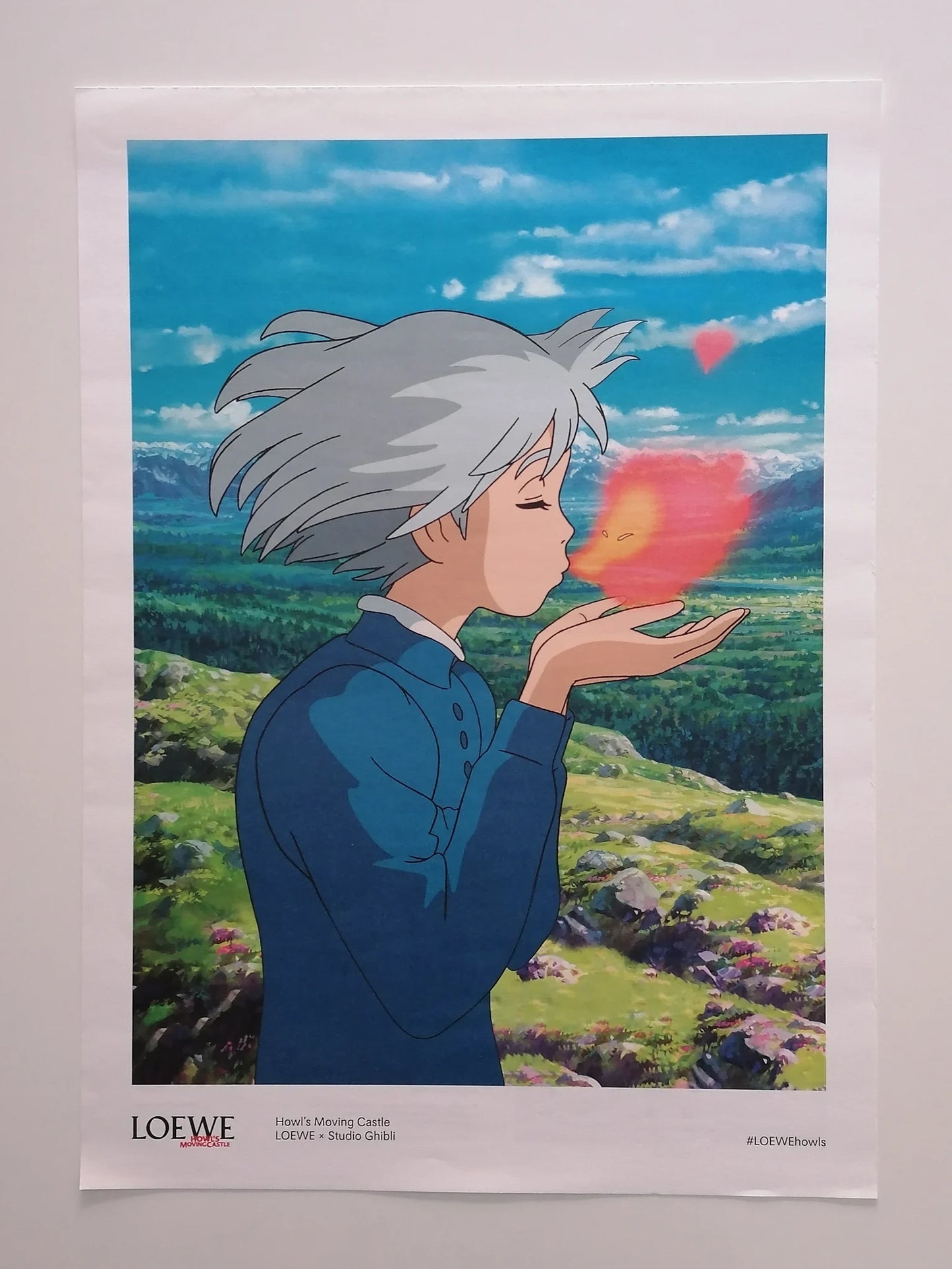 2023 Loewe x Howls Sophie and Calcifer from Moving Castle by Hayao Miyazaki