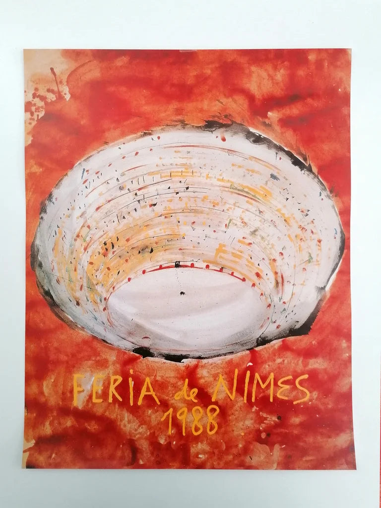 1986 Exhibition Poster Miquel Barceló