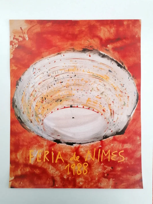 1986 Exhibition Poster Miquel Barceló