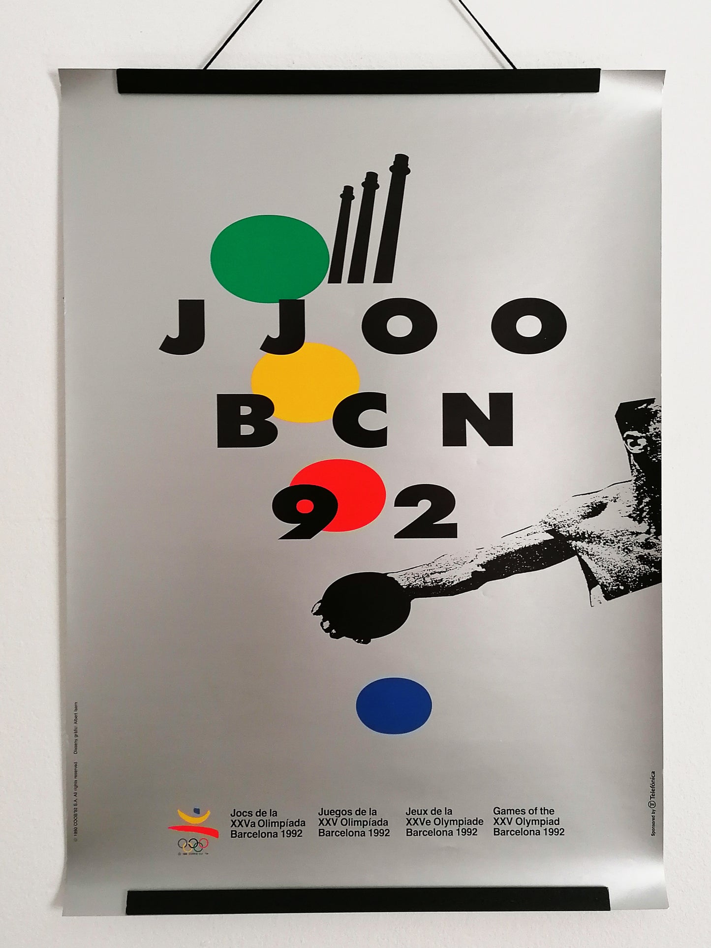 Barcelona 1992 Olympic Poster by Albert Isern