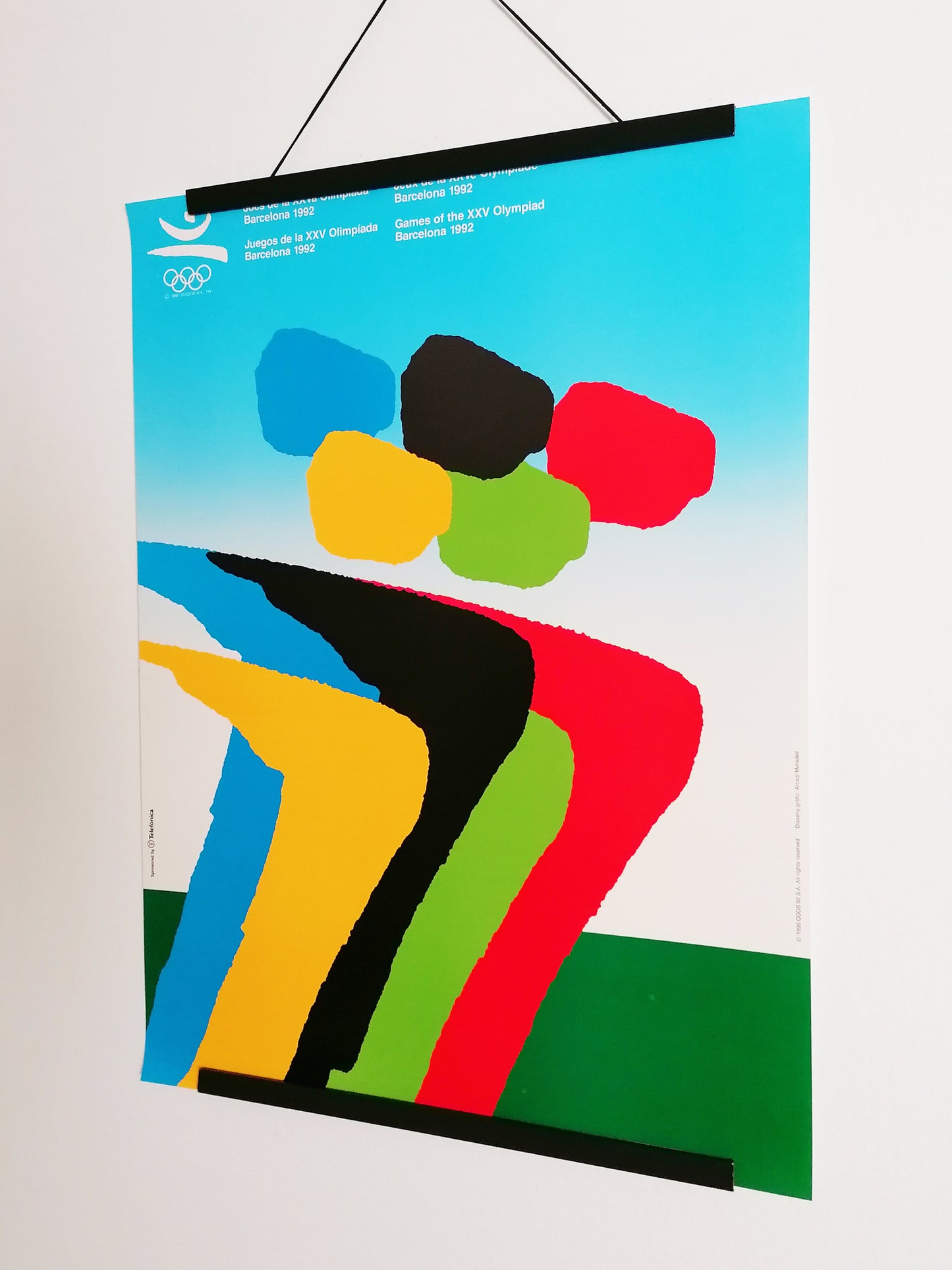 Olympic Poster from Barcelona 1992 by Arcadi Moradell